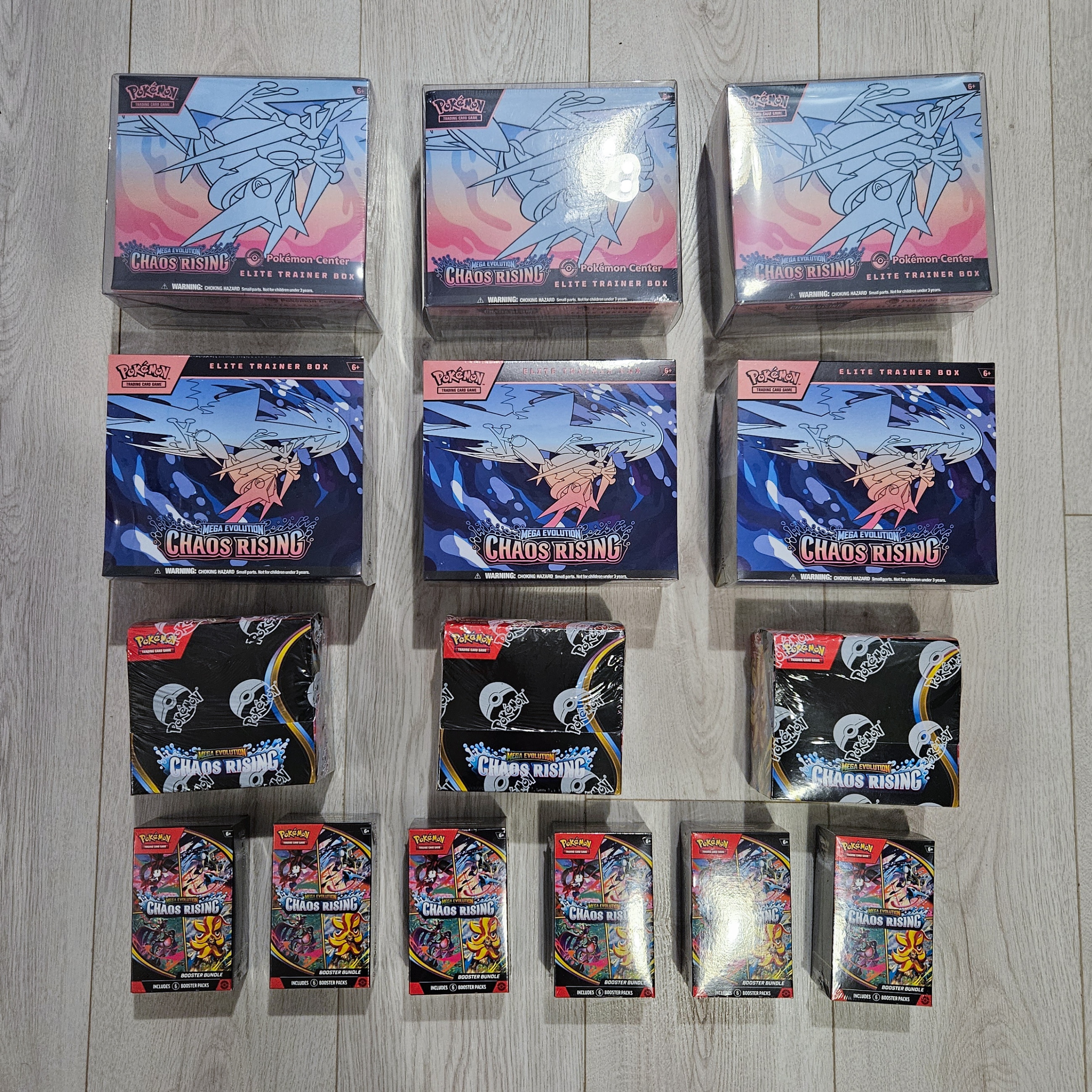 Chaos Rising PC ETB, ETB, Booster Box, Booster Bundle Pokemon