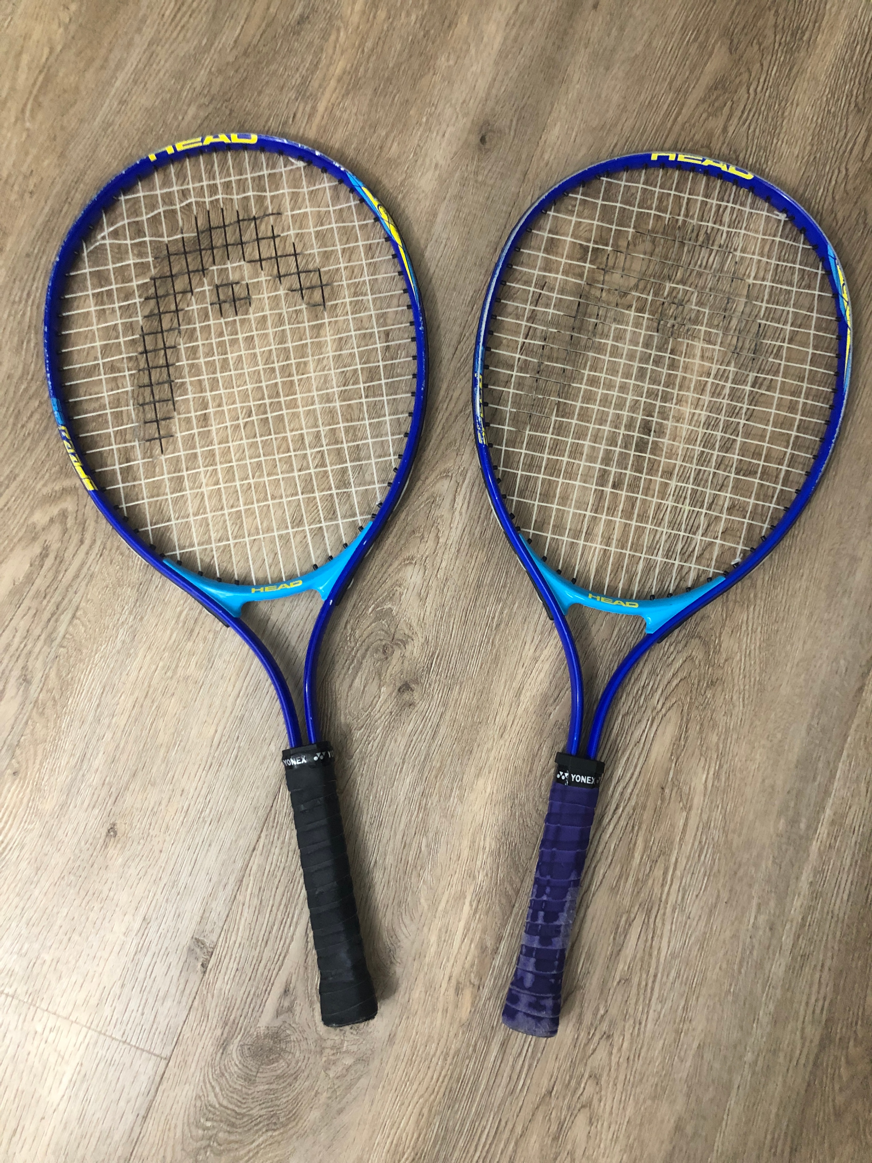 Two HEAD Speed Junior Tennis Racquet25-in
