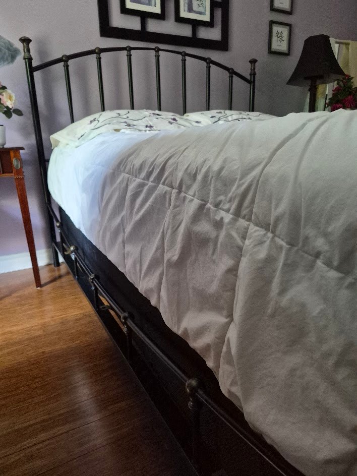Wrought Iron Brass Bed King-Size Frame - photo 2
