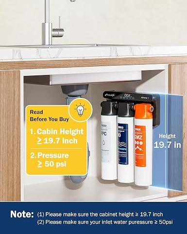 Brand New Frizzlife M800 Mineralized RO System - photo 4