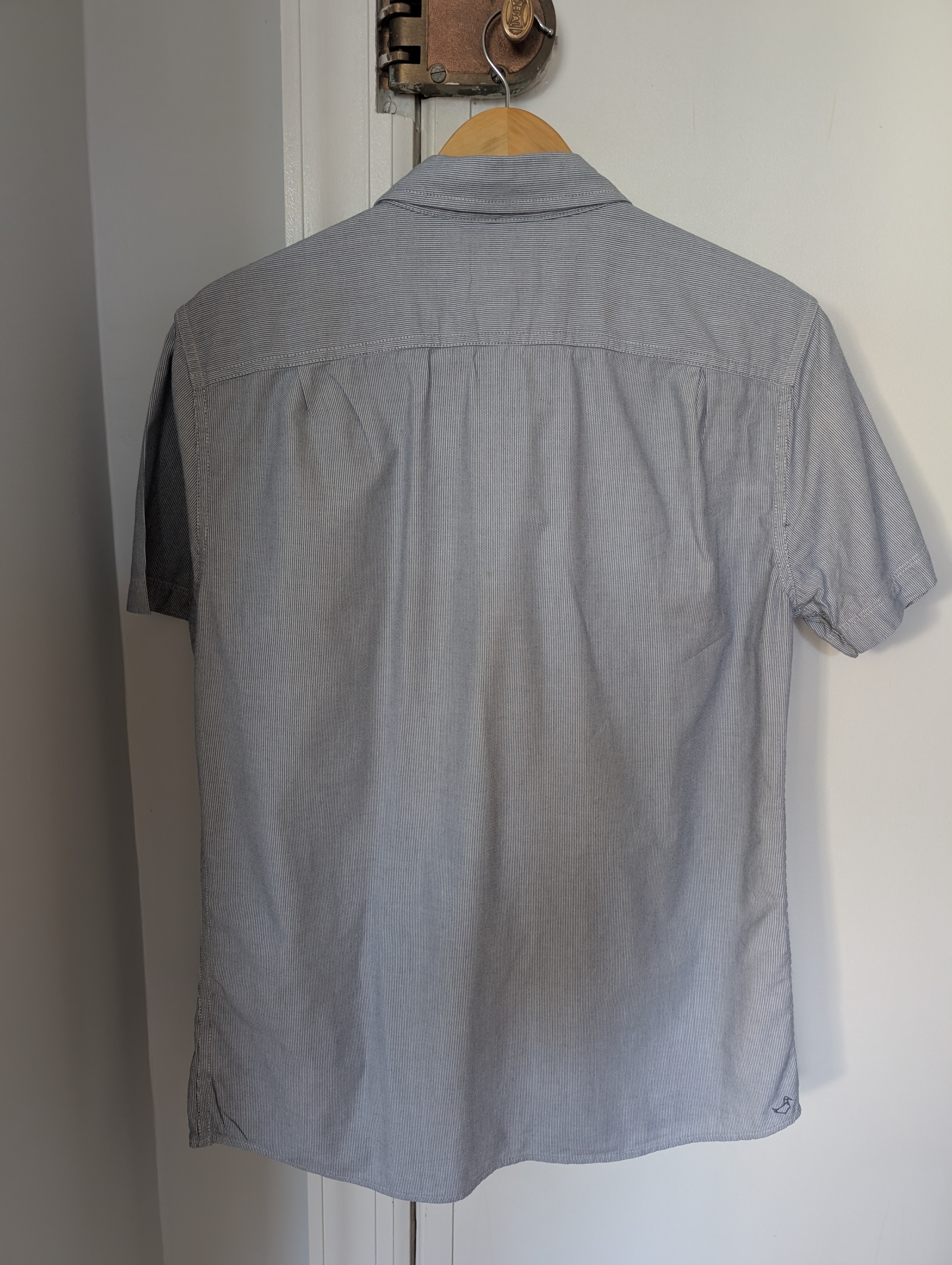 Alesbury Samson Men's Short Sleeve Twill Work shirt (Navy) (S) - photo 3