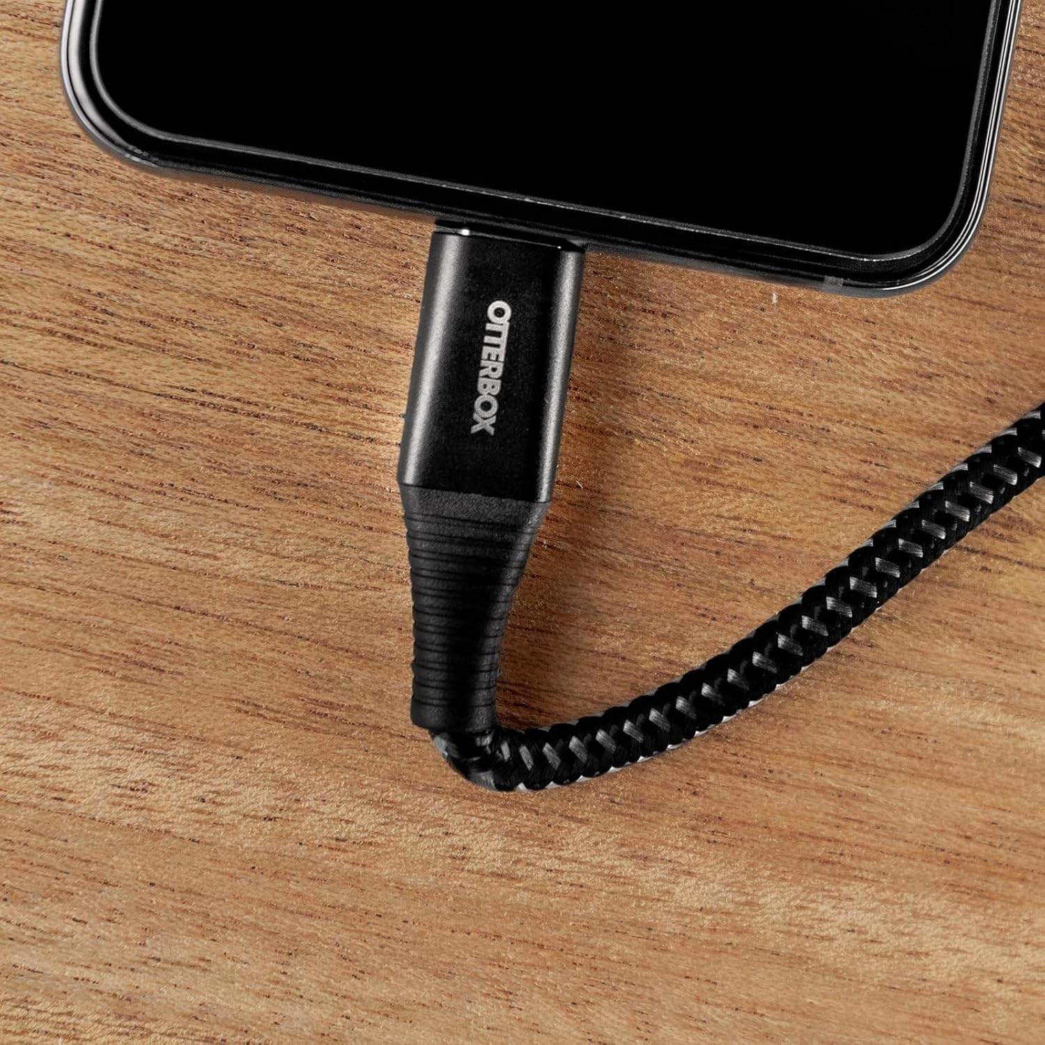 OtterBox Premium Lightning to USB-C Fast Charging Cable 2m Black - photo 5