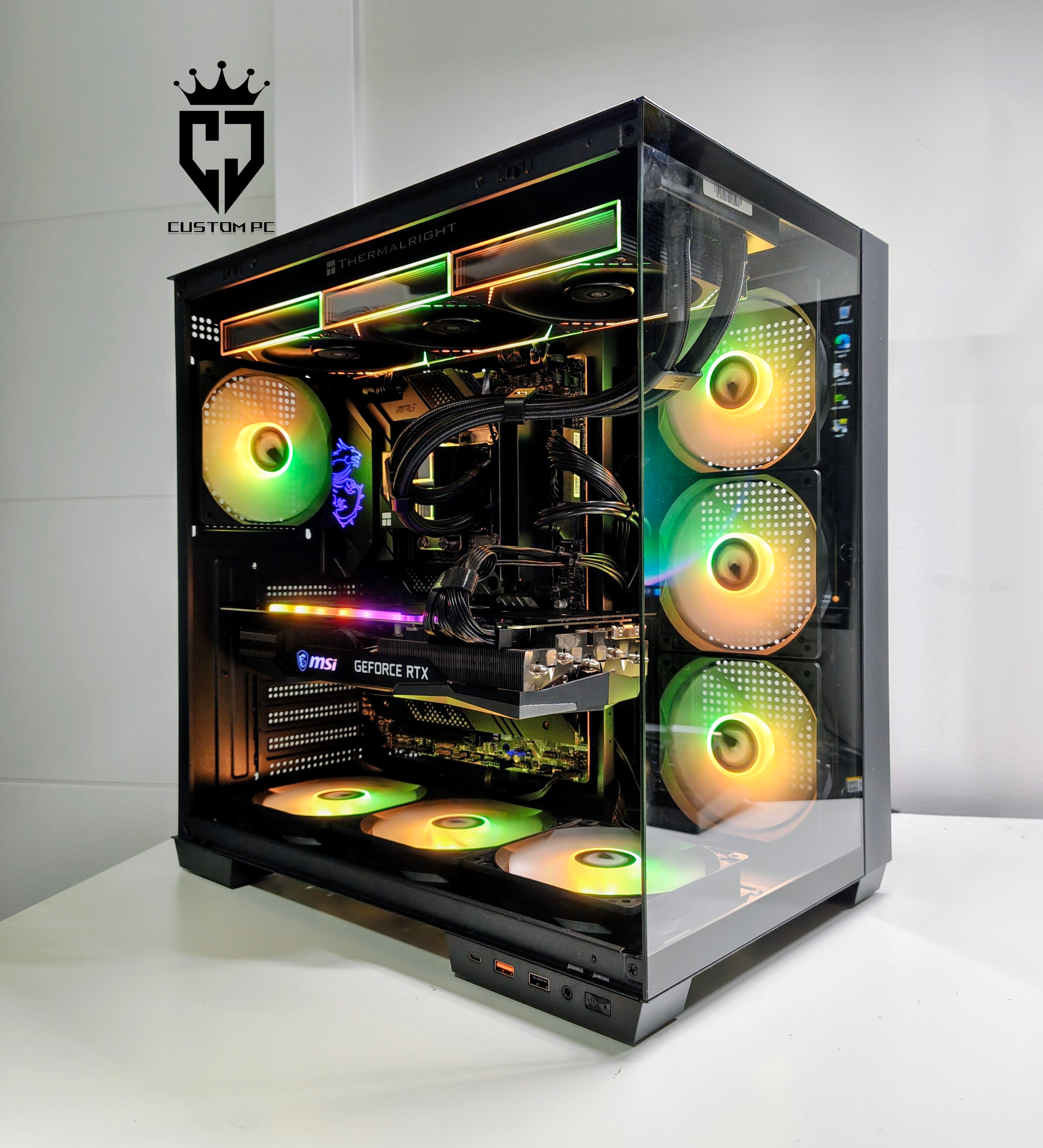 Gaming PC Intel i9-14900K \ RTX 3080 12GB \ 32GB DDR5 \ 1TB NVMe - photo 2