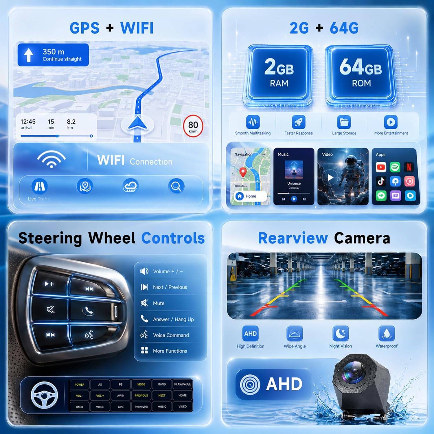 Hodozy Android Car Stereo 7 Inch Touchscreen for VW Jetta - photo 5
