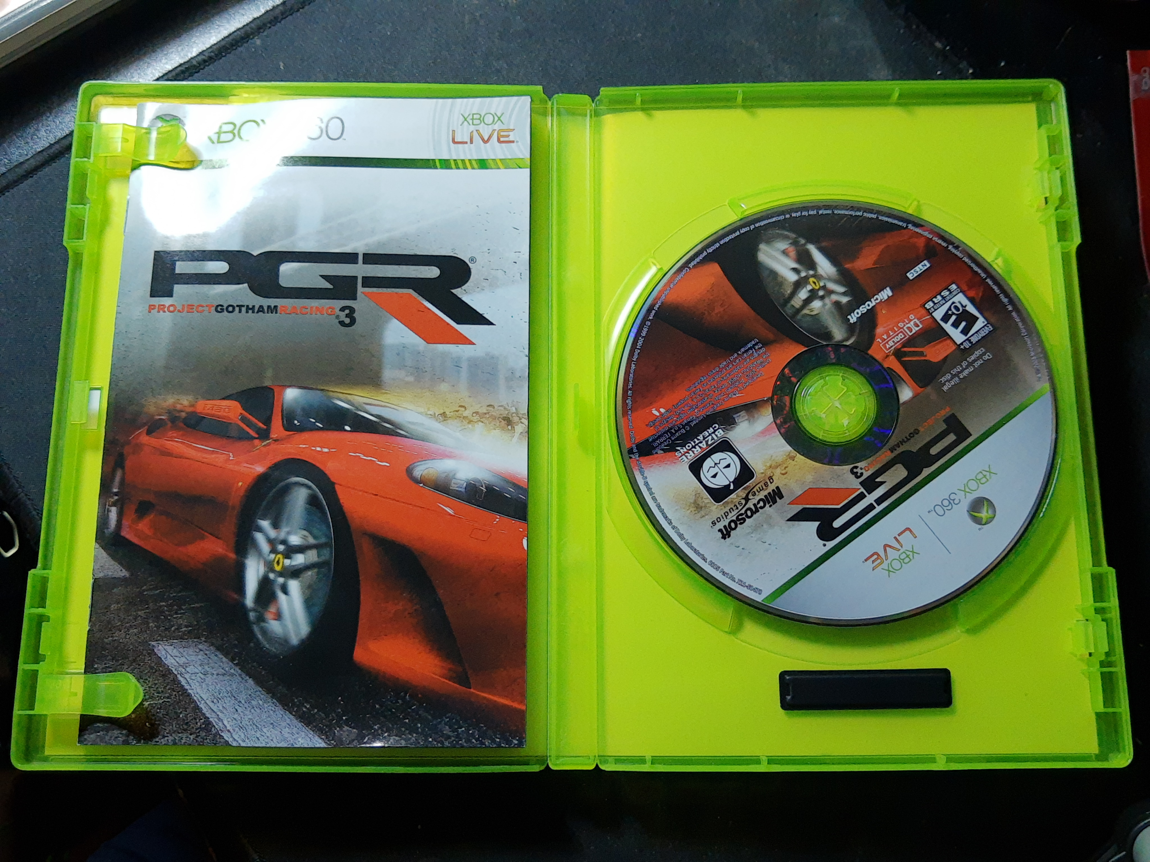 Project Gotham Racing 3 PGR3 Microsoft Xbox 360 - photo 2