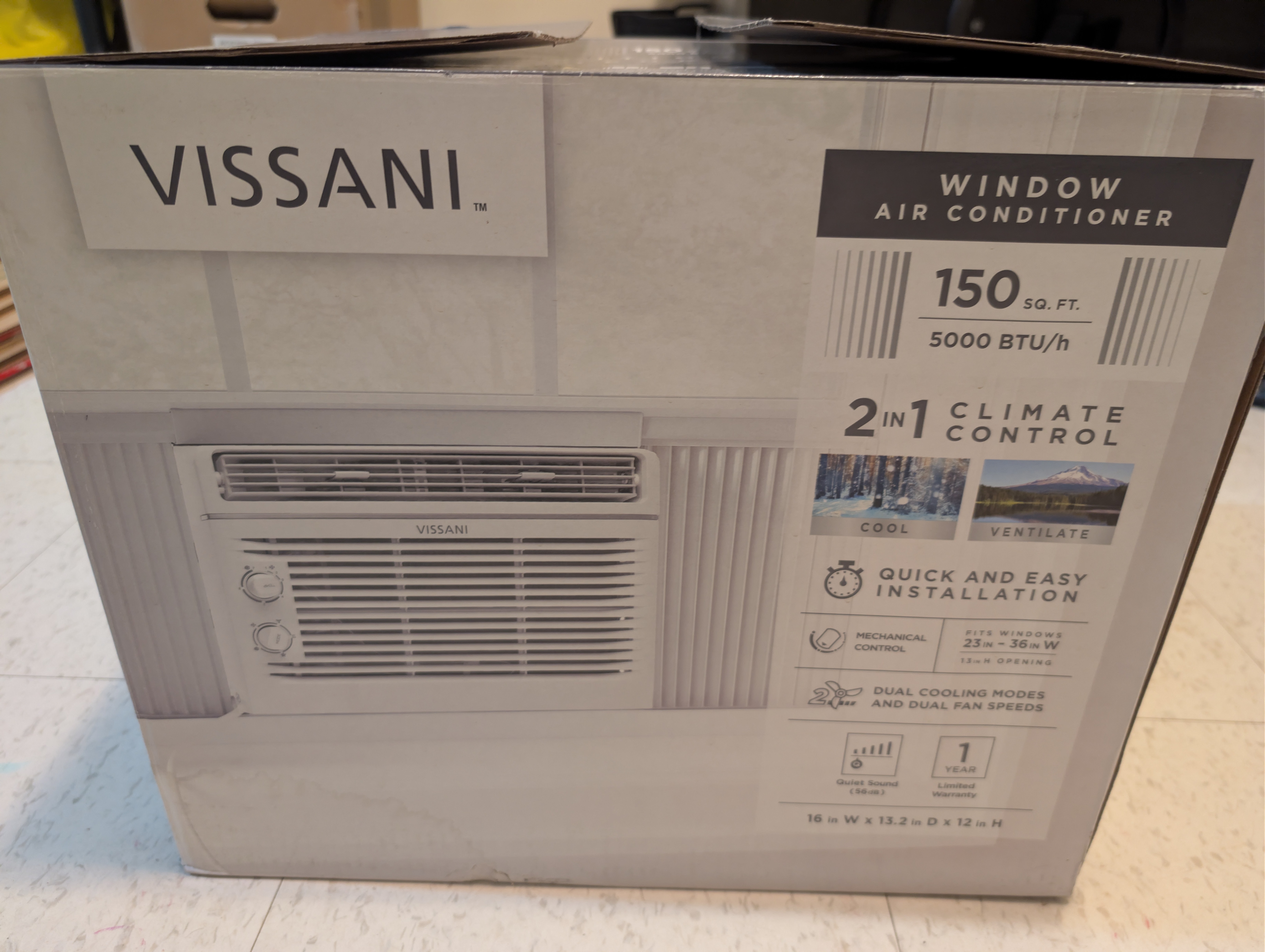 Vissani Window AC (5000 BTU) - photo 4