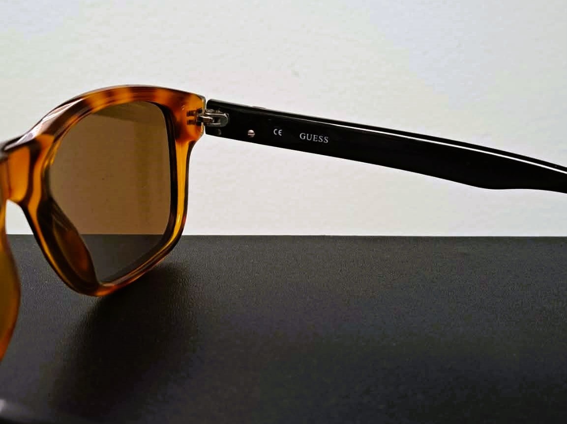 GUESS Sunglasses Crystal Honey Wayfarer Frame 4G Logo GU 6700 - photo 3