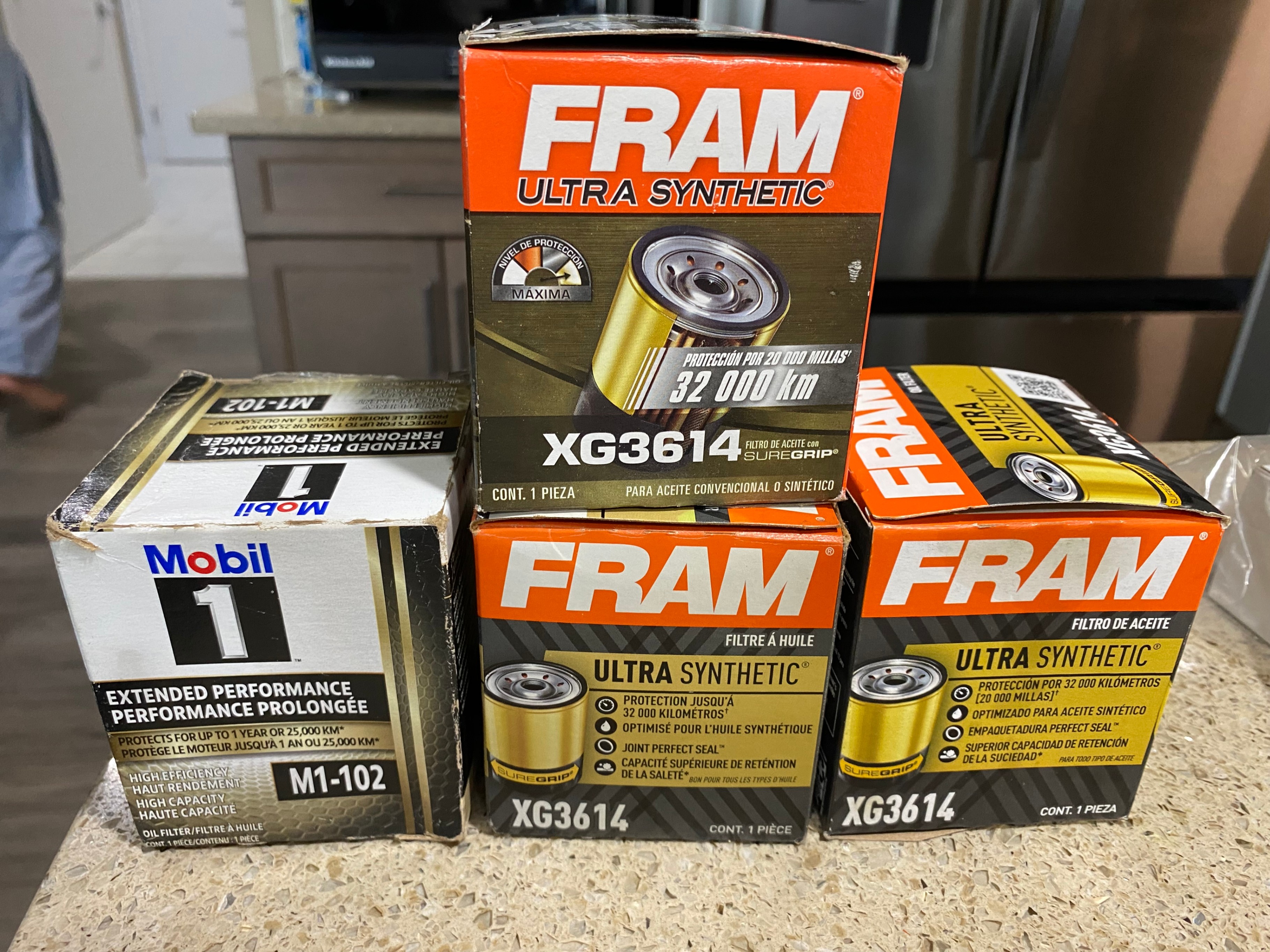 Oil Filter –FRAM XG3614 & Mobil M1-102– Synthetic Oil Filter–$11 - photo 2