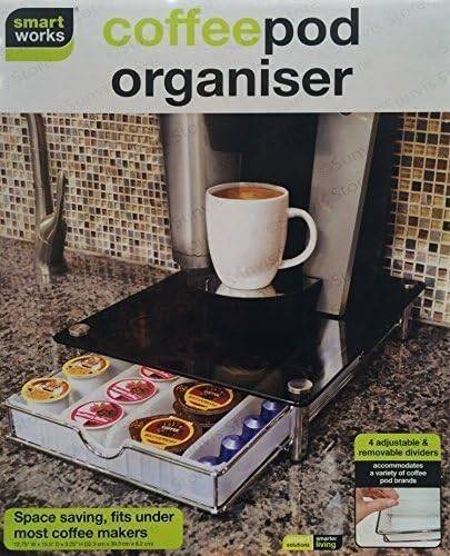 Keurig K40 Brewer + Chrome/Glass K-Cup Pod Stand - photo 4