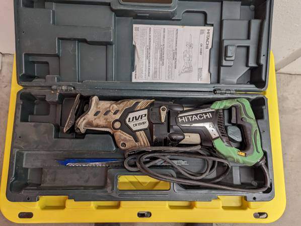 Hitachi reciprocating saw