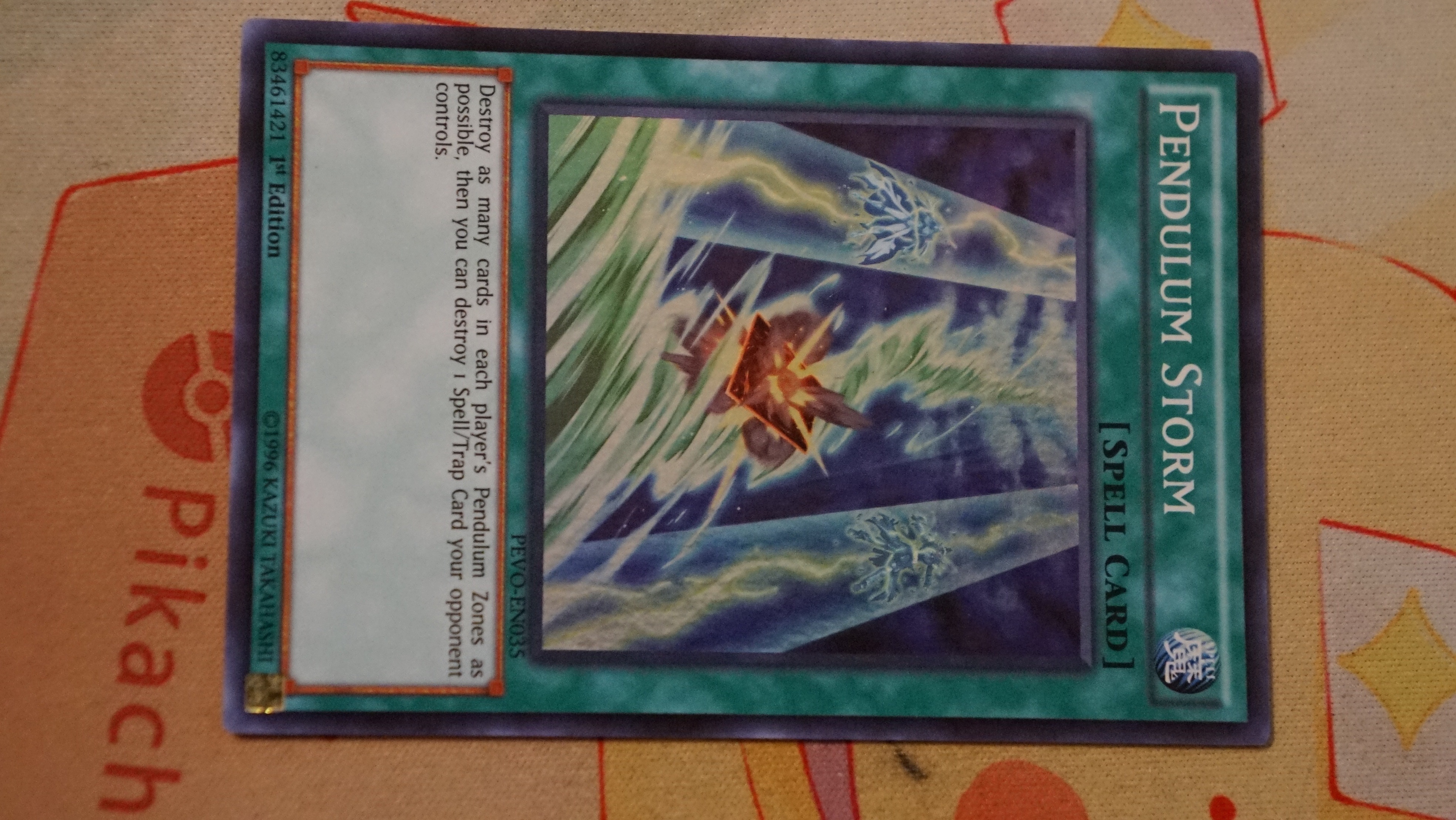 Yu-Gi-Oh Pendulum Storm PEVO-EN035 Holo LP - photo 3