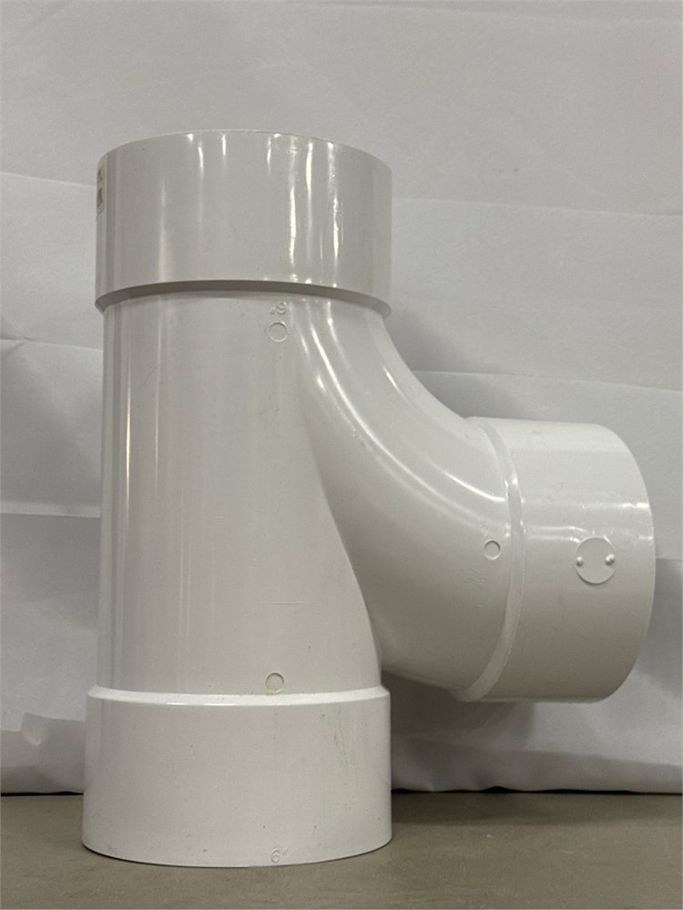 NDS 6P09 6" PVC Sewer & Drain Sanitary Tee - photo 2
