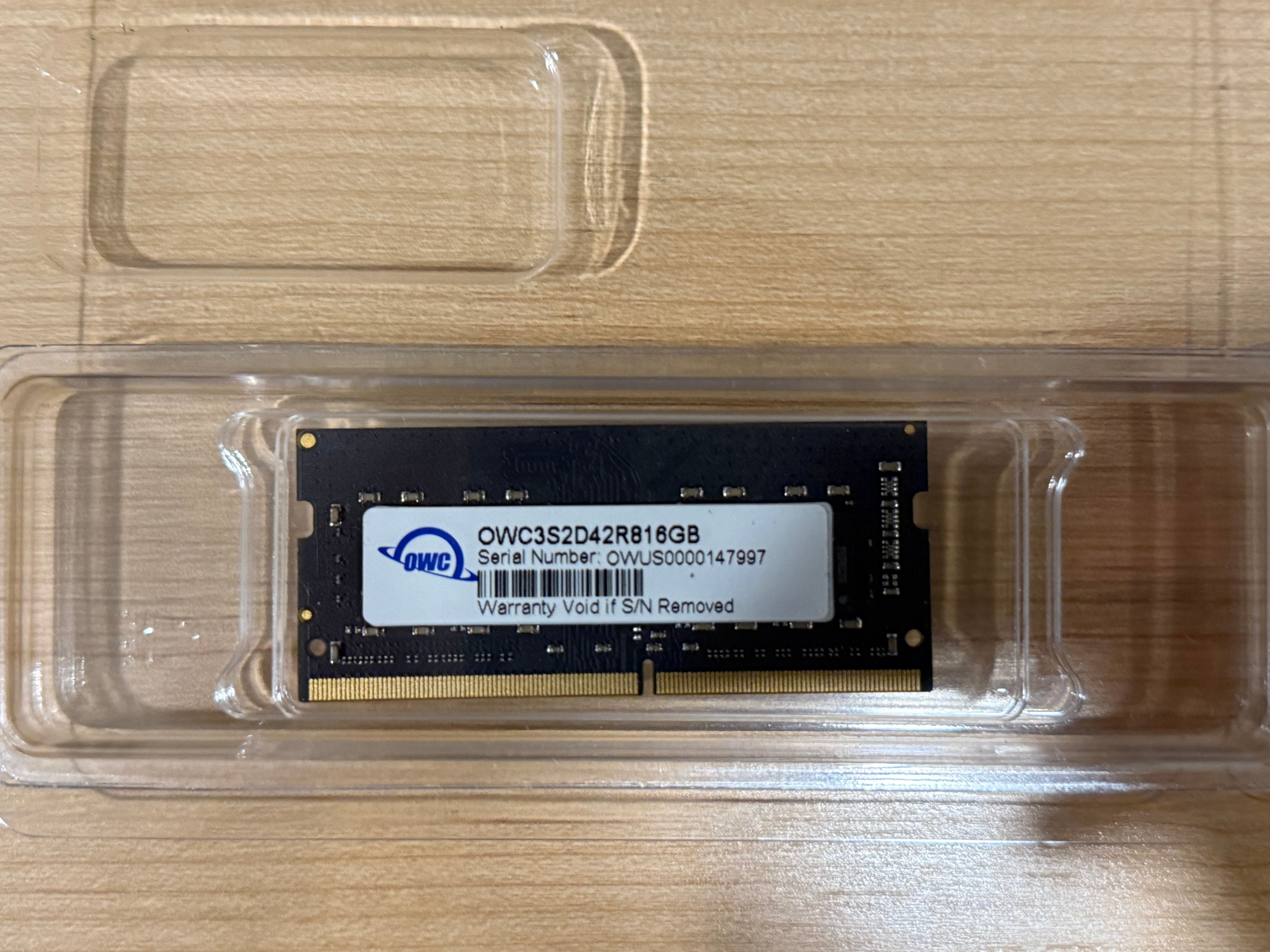 32GB (2×16GB) OWC DDR4-3200 Laptop RAM | Dual-Rank 2Rx8