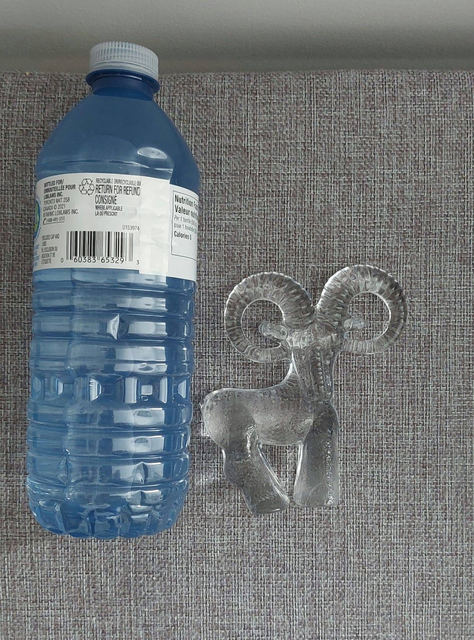 Vintage Kosta Boda Glass Ram Figurine – Zoo Series by B. Vallien - photo 3