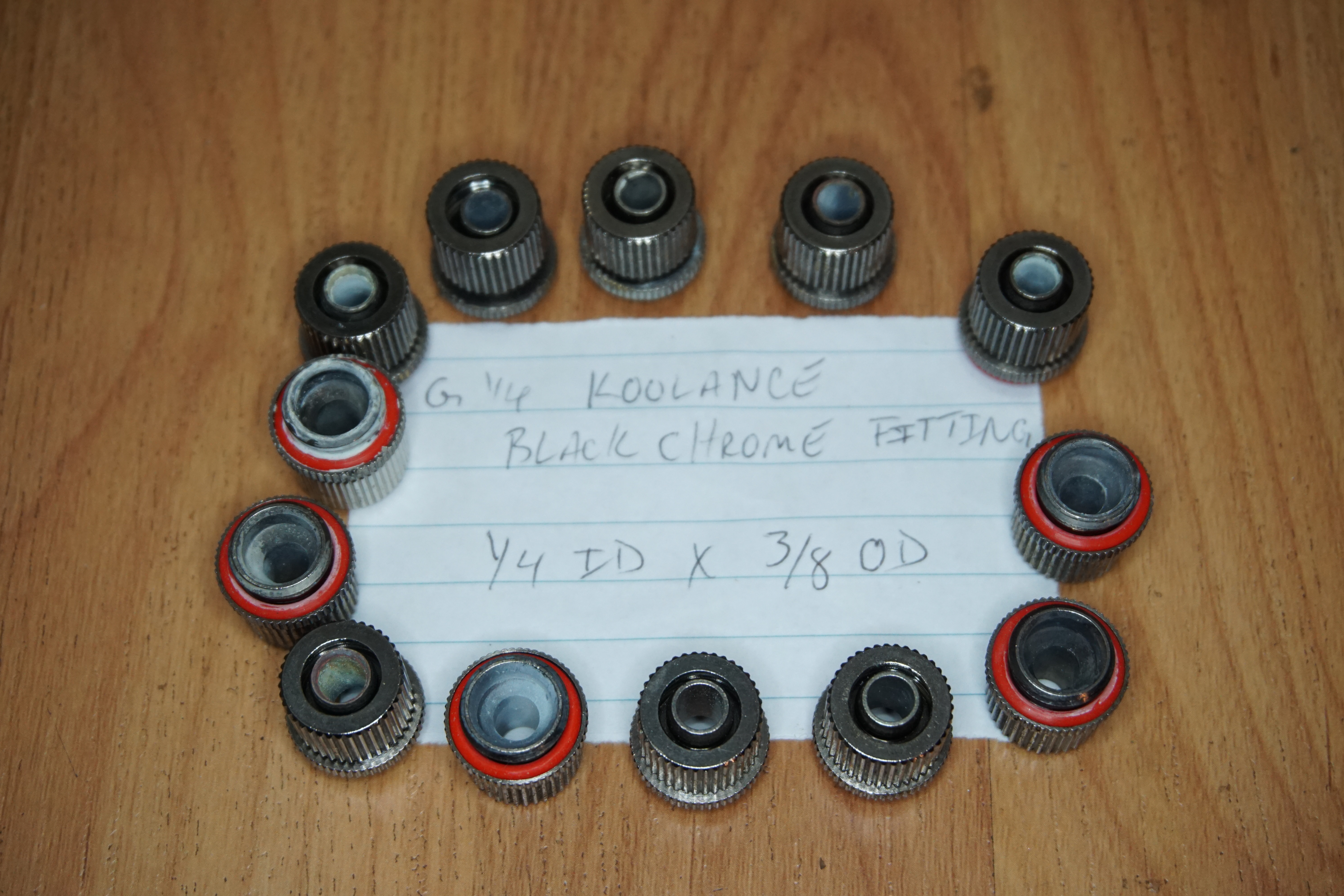 1/4"ID x 3/8"OD water cooling fittings - photo 5