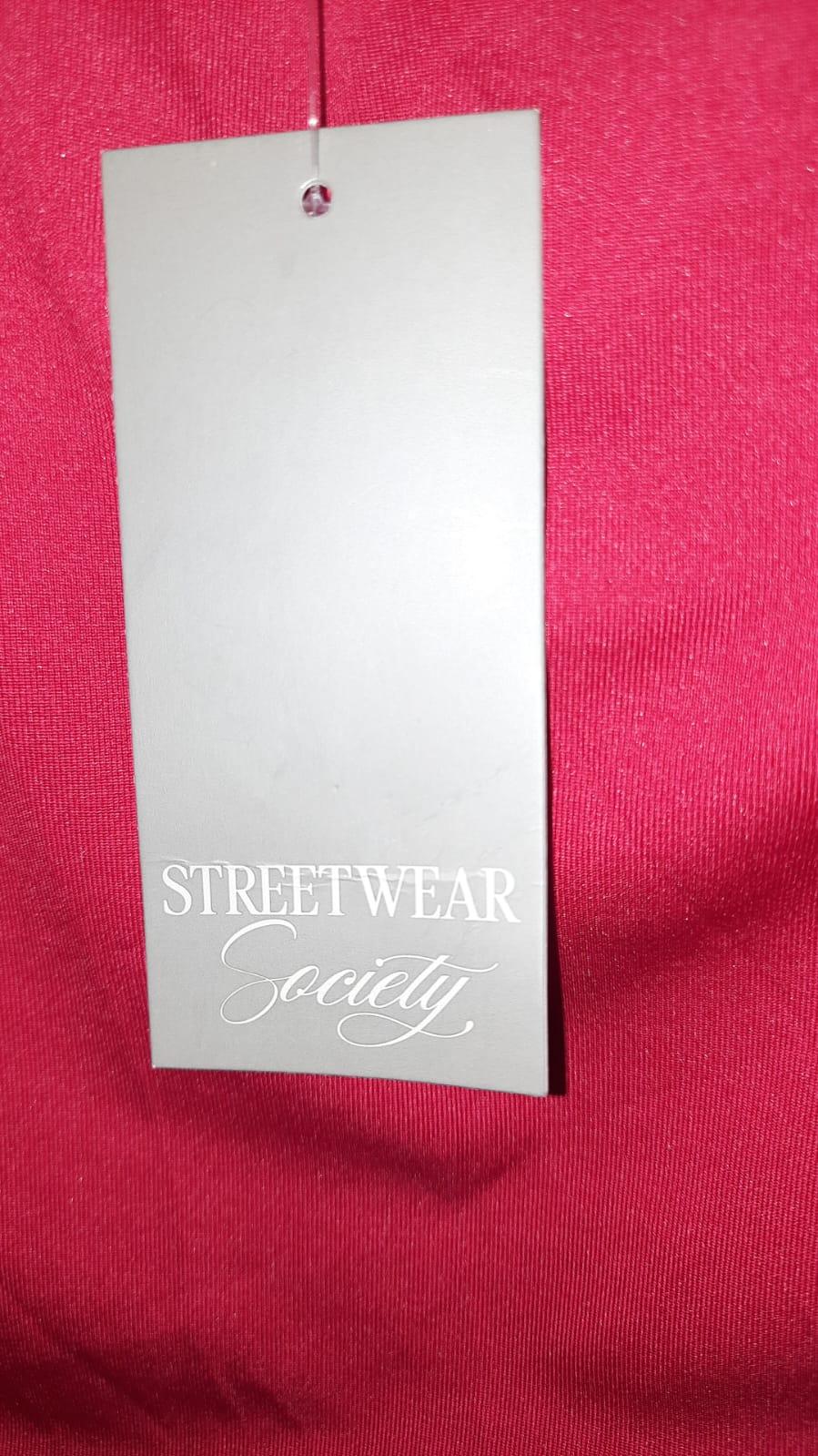 Streetwear Society Ruched Long Sleeve Midi Dress - photo 3