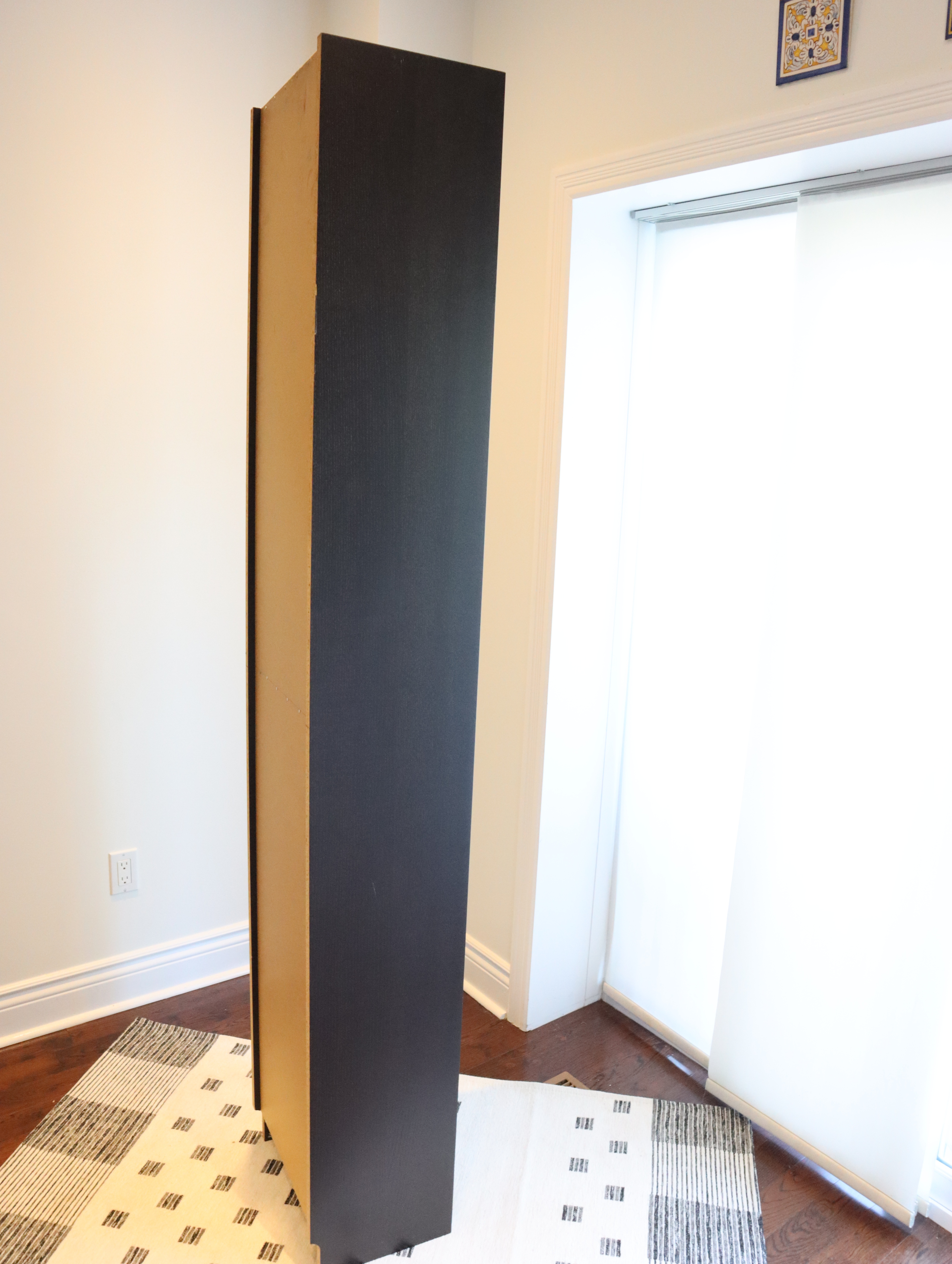 IKEA Billy Black/Brown Slim Bookshelf - photo 5
