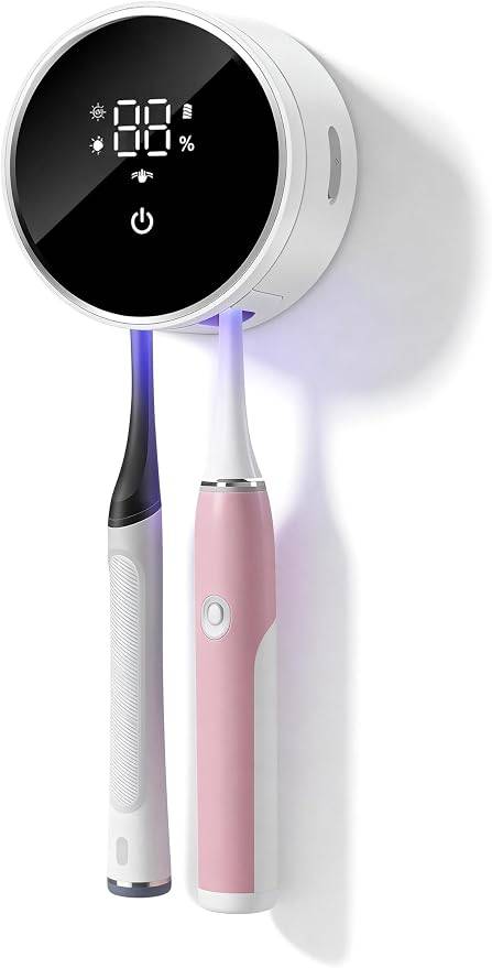Smart UV Toothbrush Sanitizer & Holder – Motion Sensor - photo 2