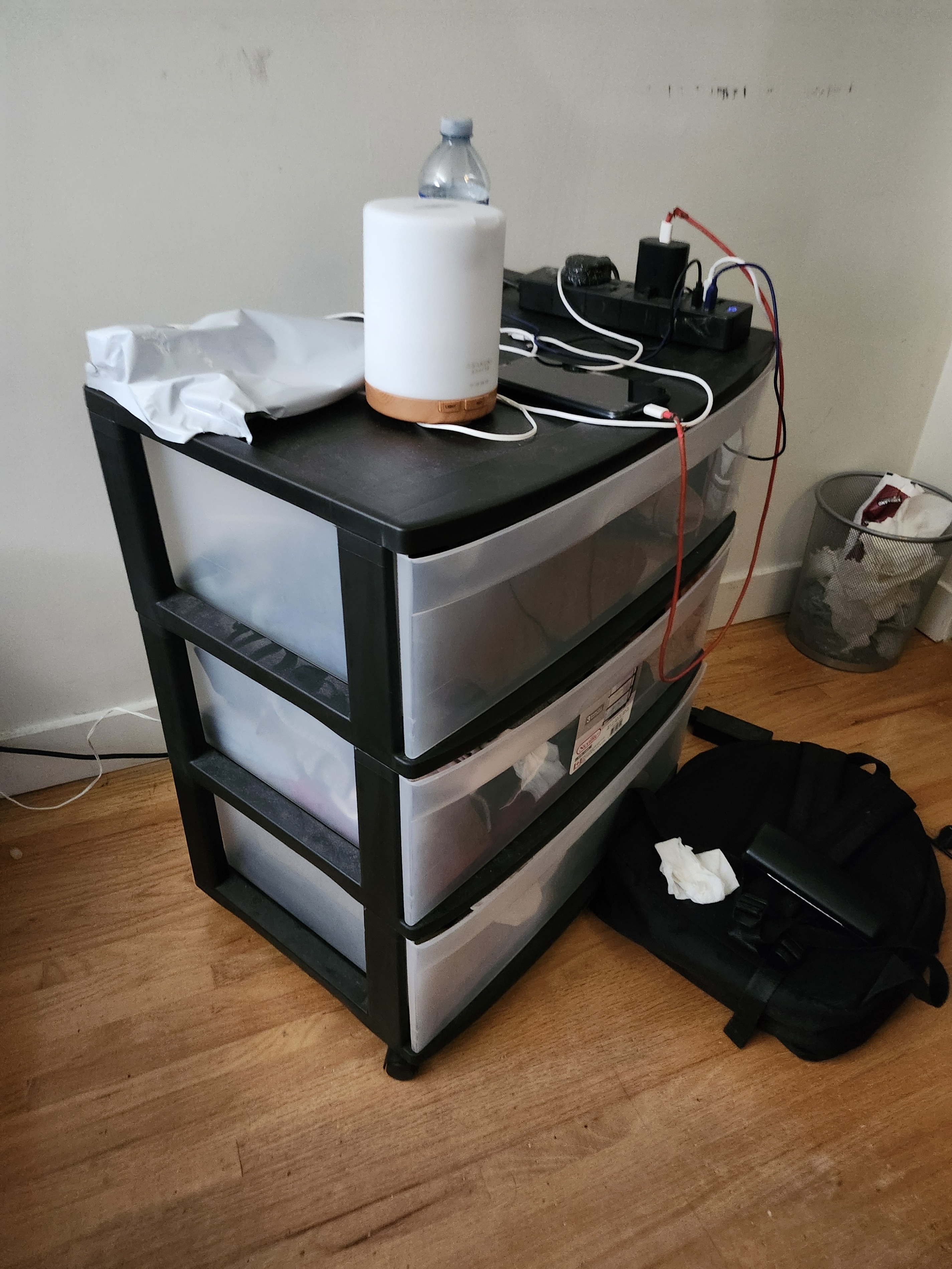 TODAY ONLY — 3-Drawer Plastic Storage Cart - photo 2