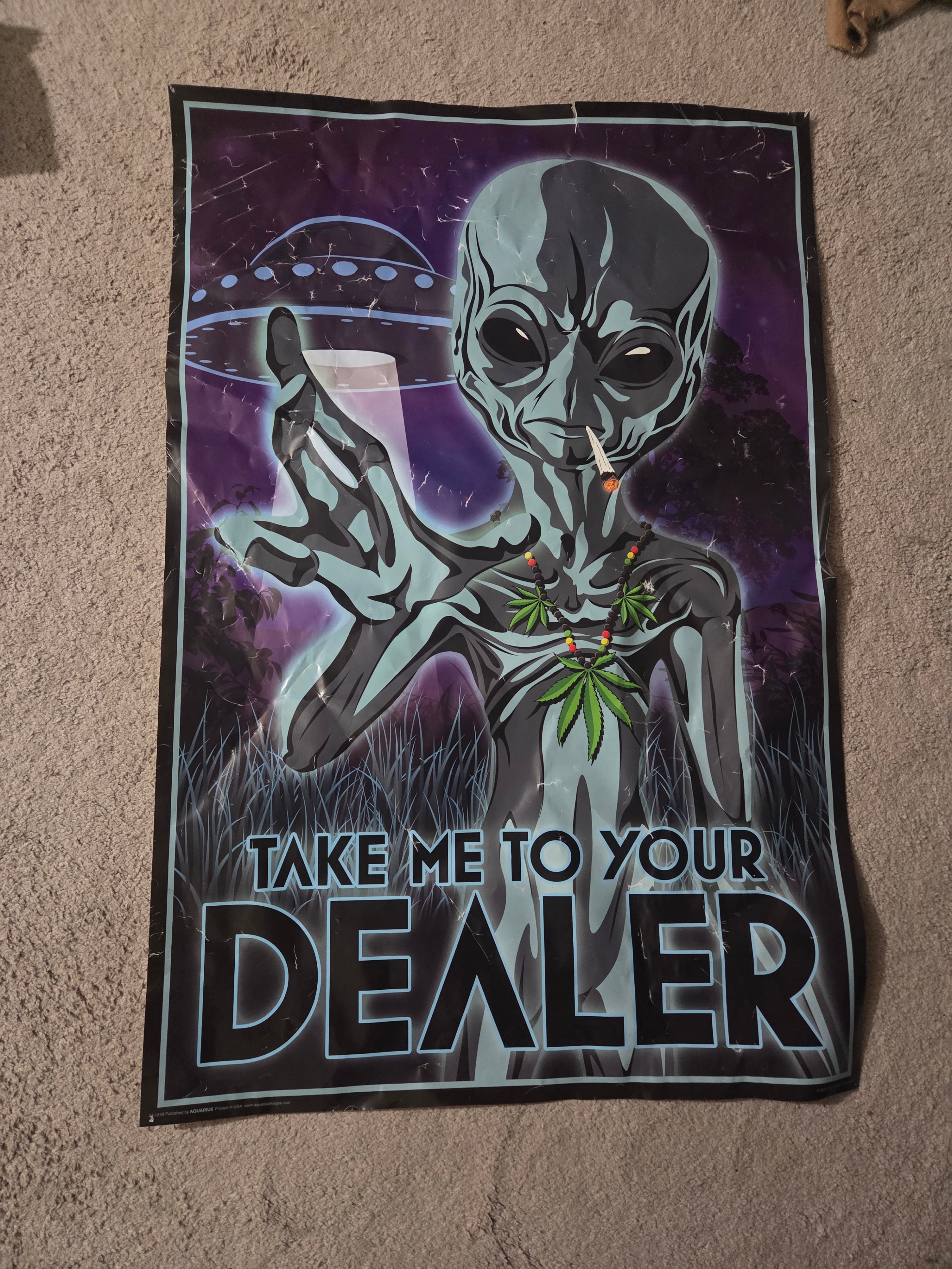 FREE "Take Me To Your Dealer" Poster