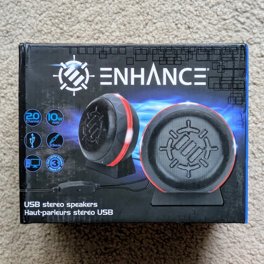 Enhance USB Stereo Speakers