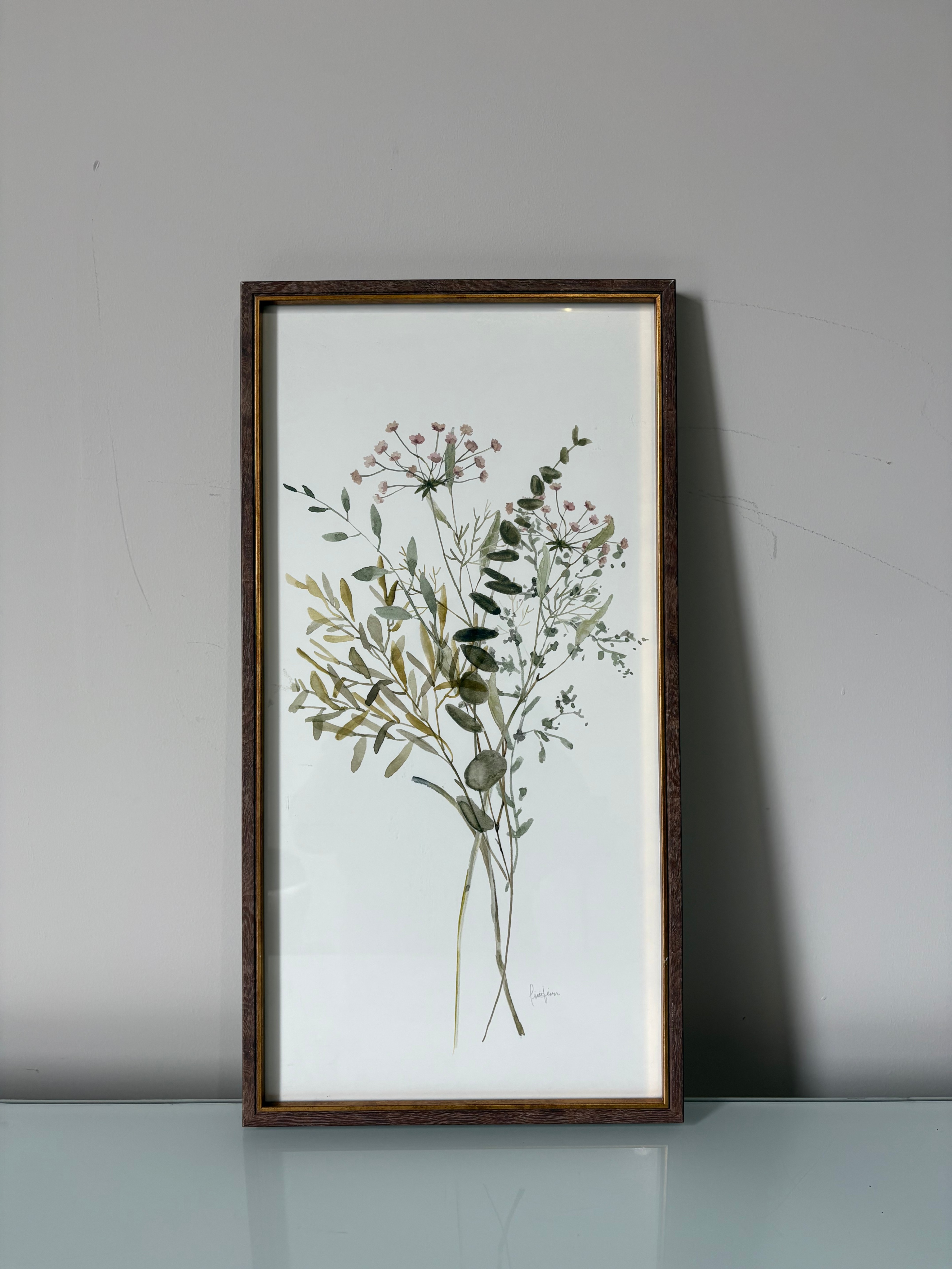 Framed Watercolor Botanical Wall Art - photo 3
