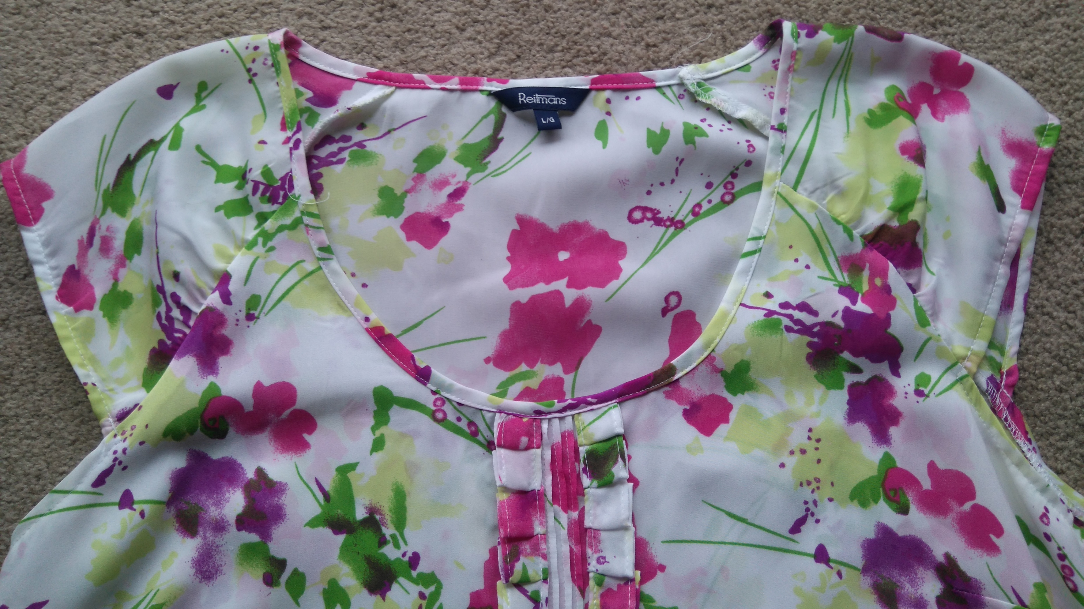 Reitman's Floral Cap Sleeve Blouse - photo 2