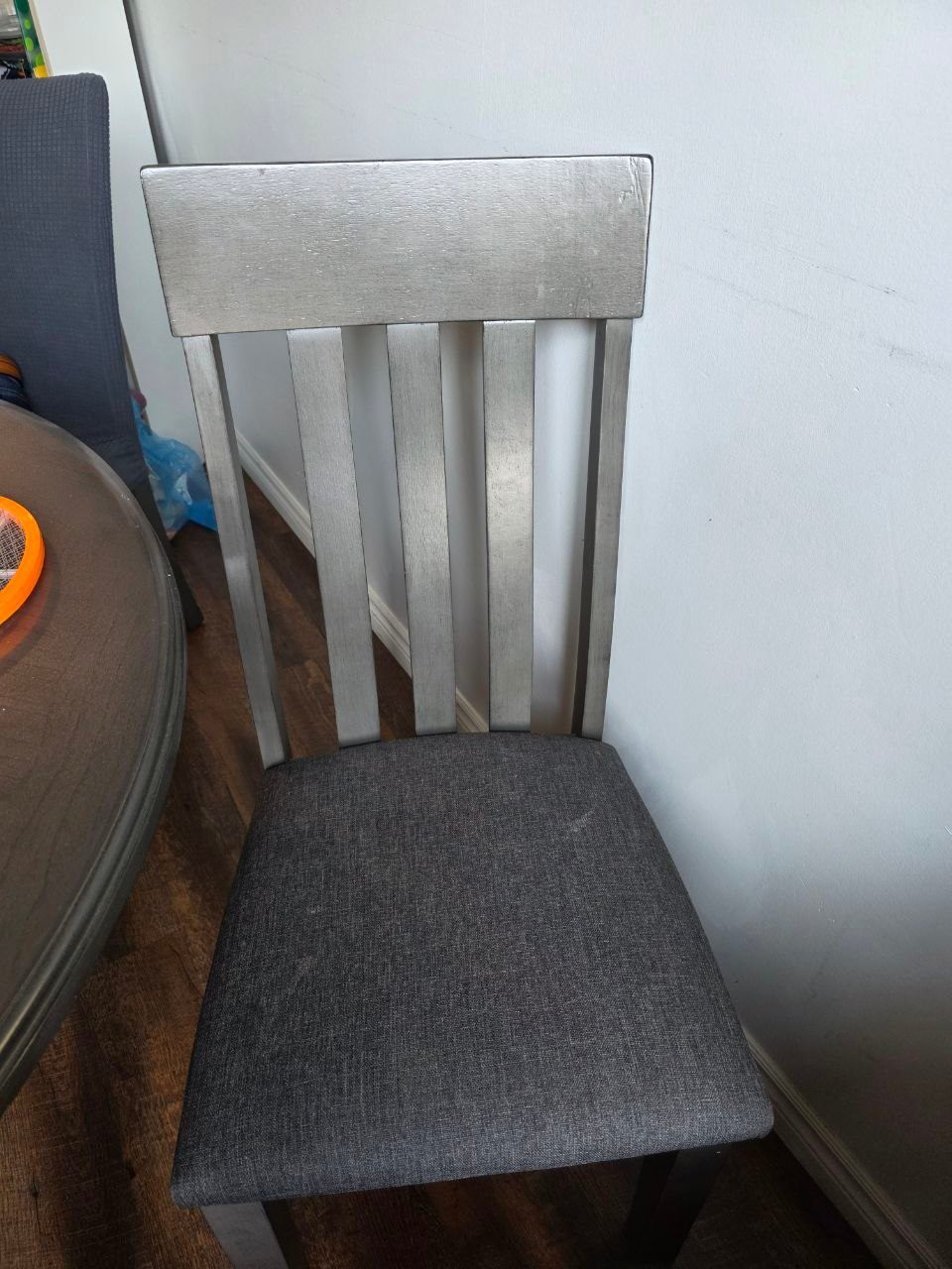 Expensive Ashley Furniture Solid Wood Chair - Needs TLC - photo 2