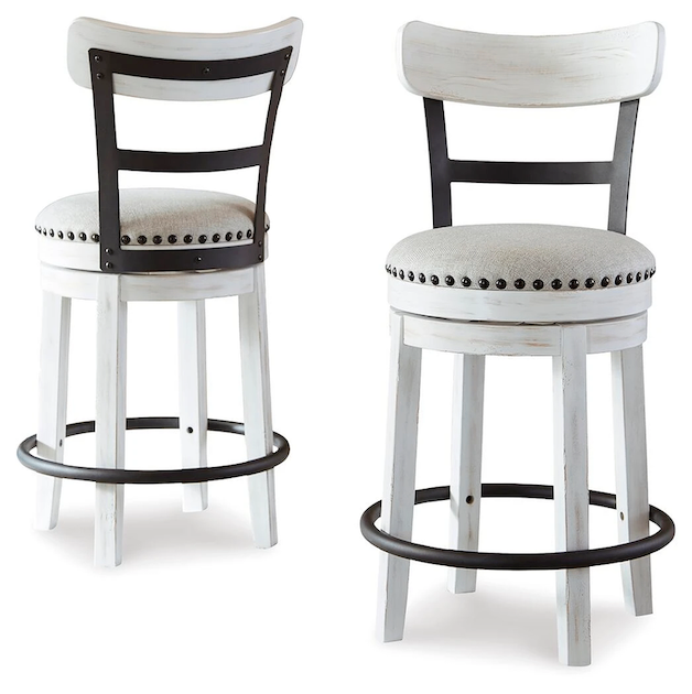 Counter Height Bar Stools (Pair) - photo 2