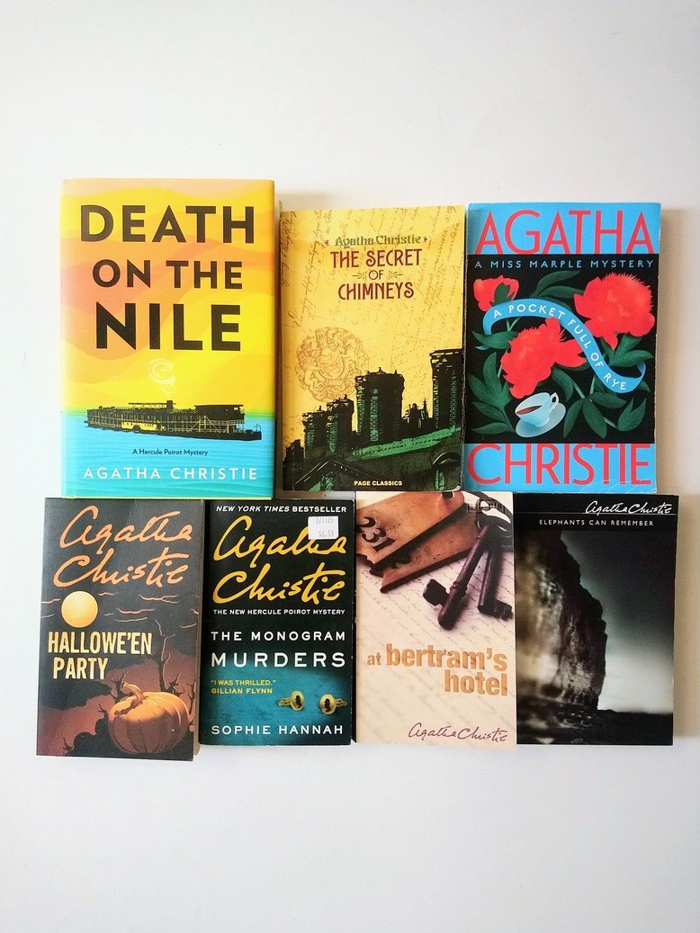 Agatha Christie books!