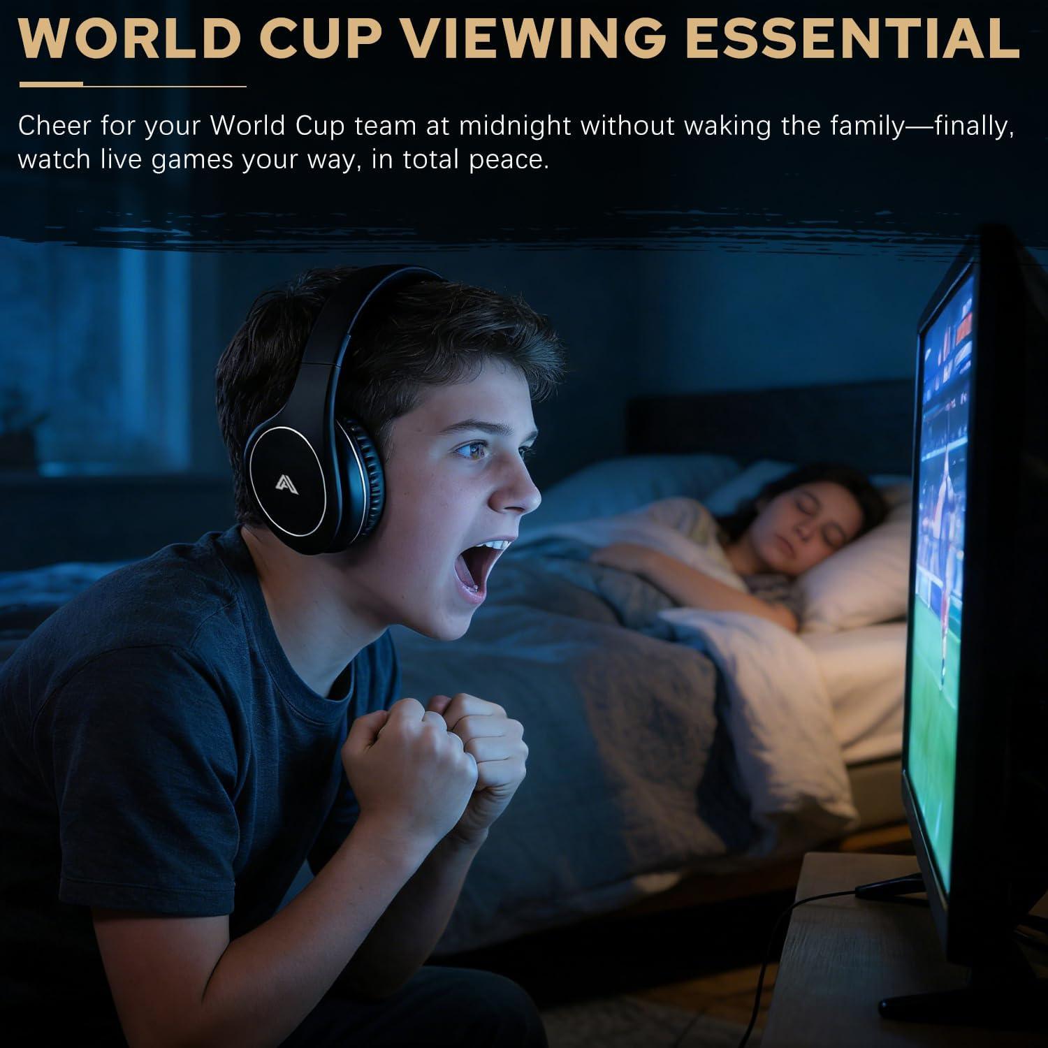 Wireless TV Headphones for Seniors & Hearing Impaired - photo 5