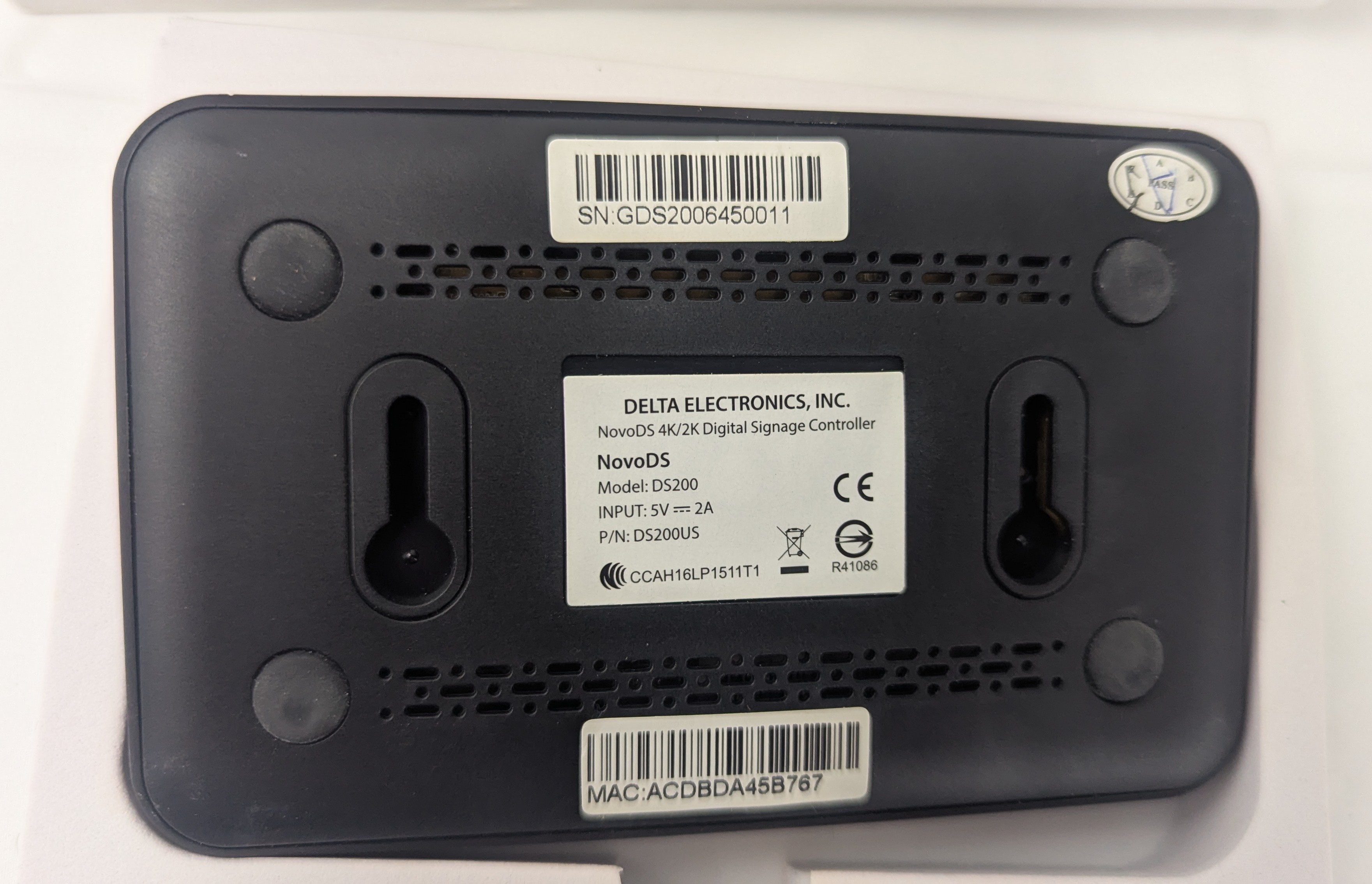 NovoDS DS200 DS200US Digital Signage Player - photo 3