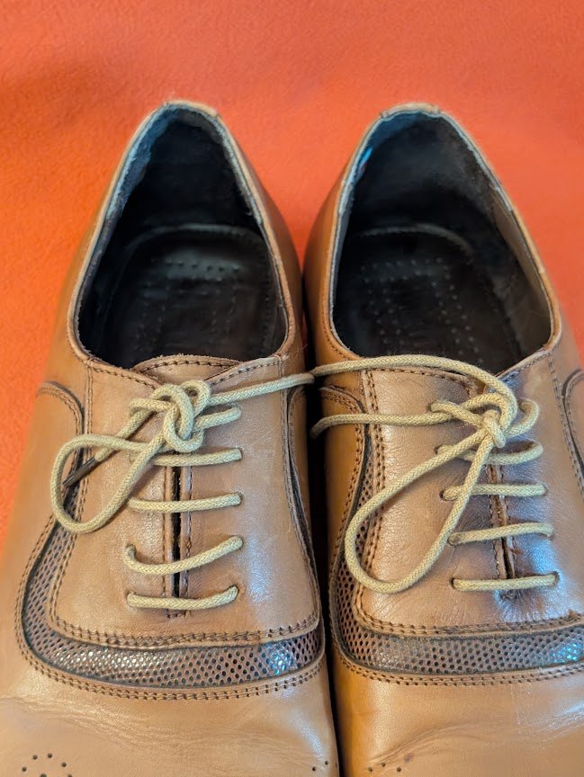 Mens laced shoes - light brown - size 11 - photo 5
