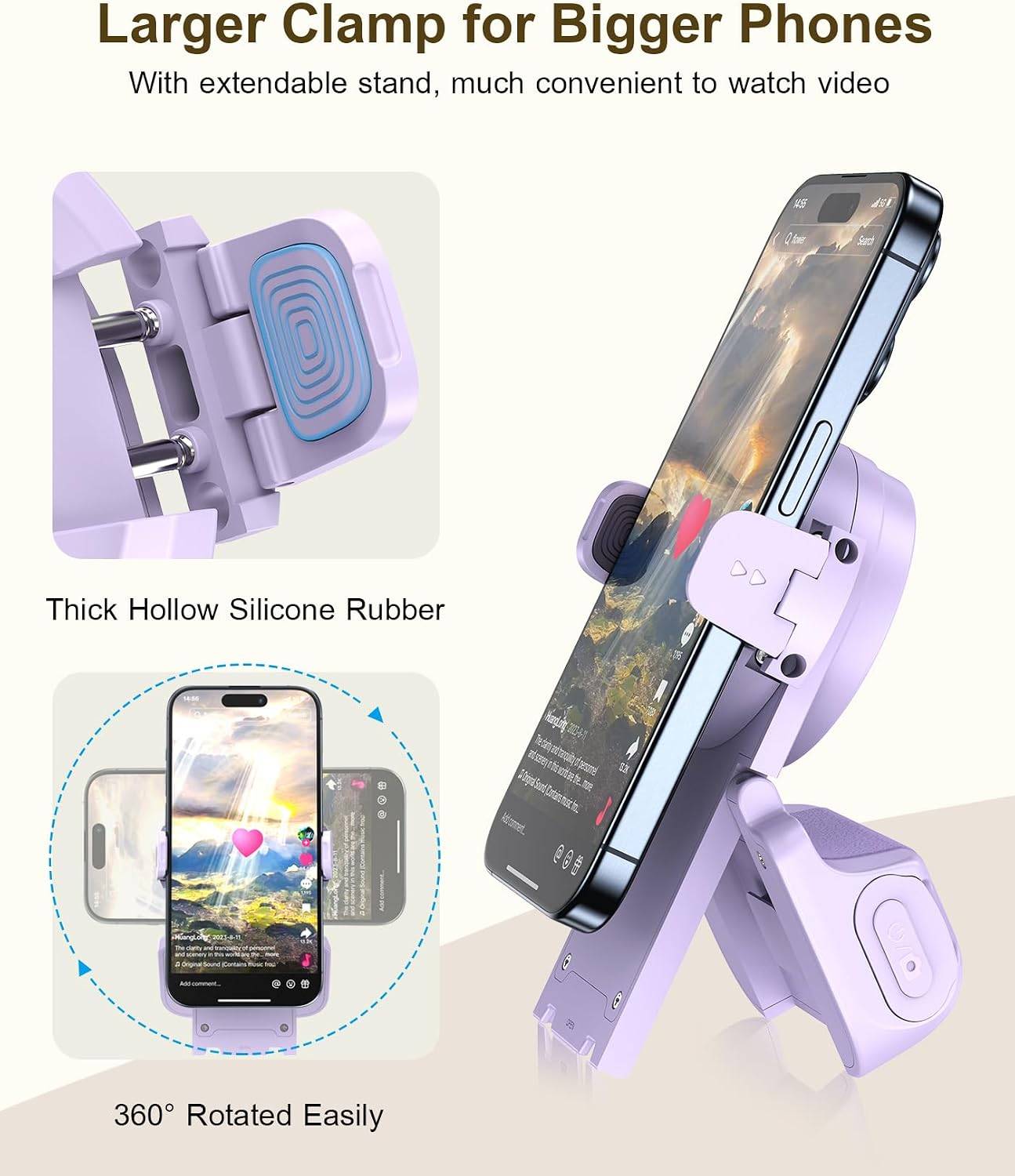 Jimzoo Remote Control for TikTok, Page Turner, Camera - photo 5