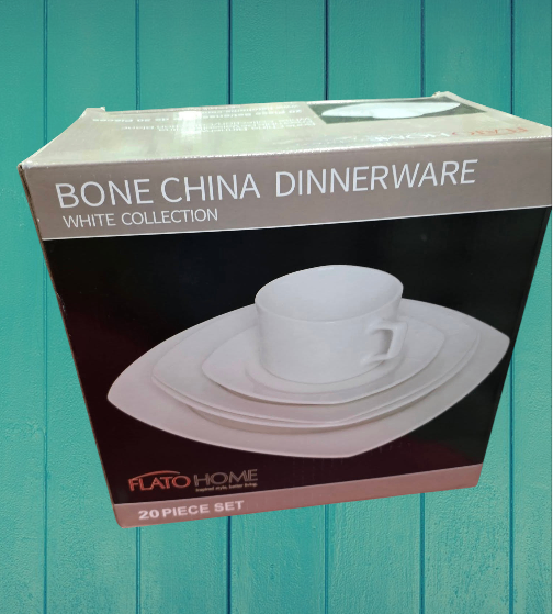 Flato Home Bone China Dinnerware Set - White Collection - photo 3