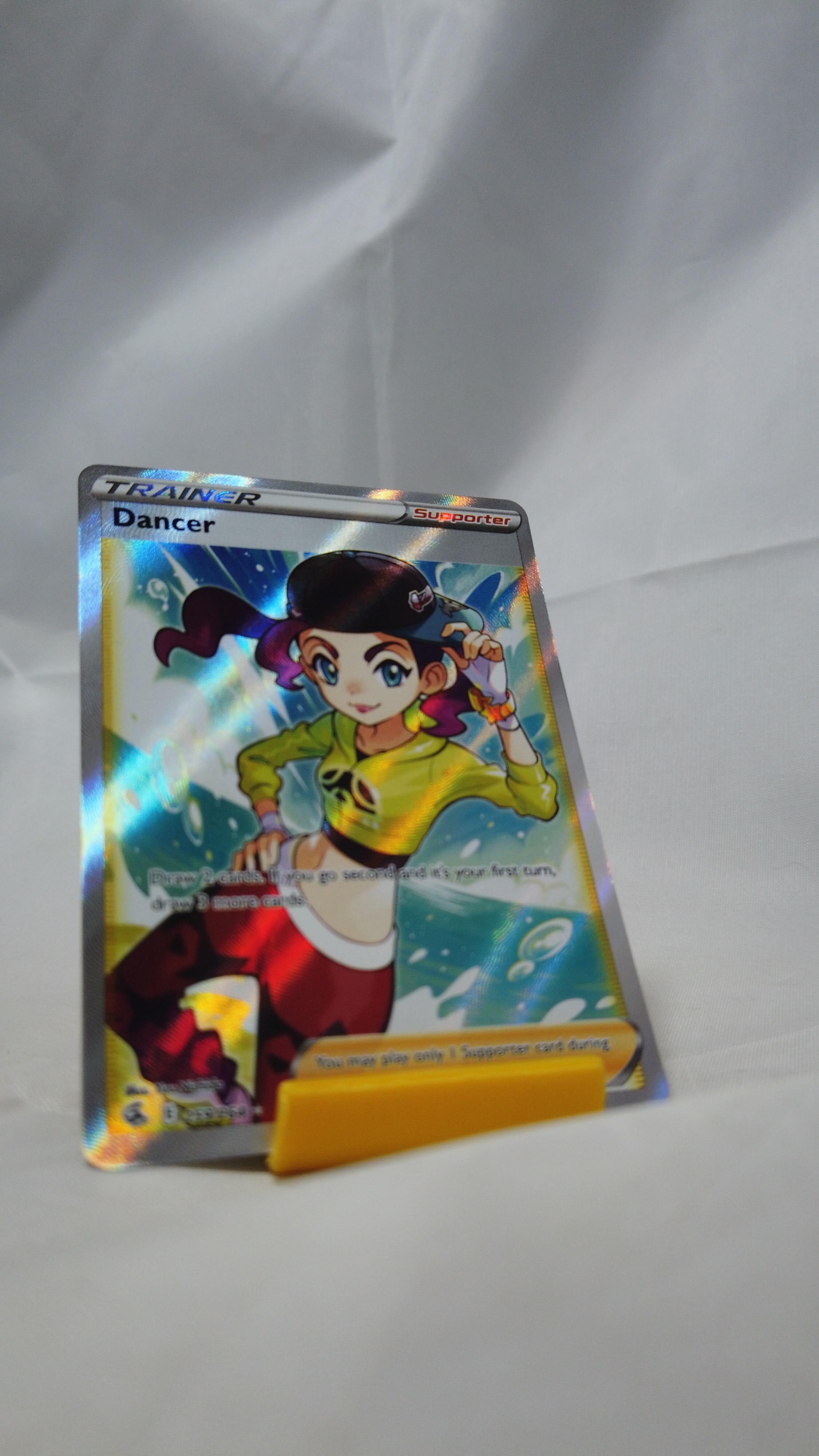 Pokemon Dancer 259/264 Fusion Strike Card Ultra Rare Holo NM
