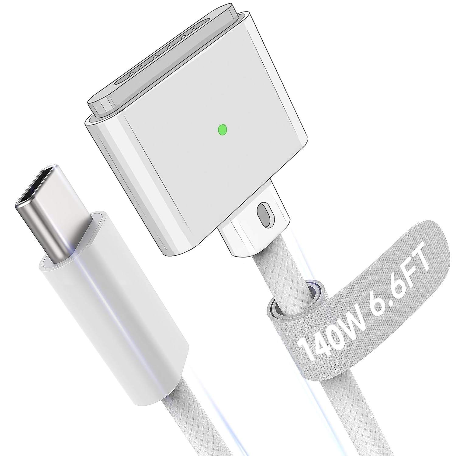MagSafe 3 Charging Cable 2m Up to 140W USB-C to Magnetic 3