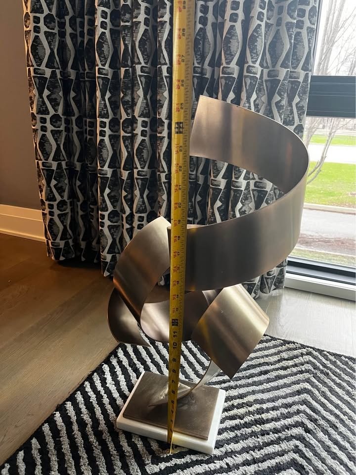 Anteriors Henley Abstract Metal Sculpture - 49% Off Retail - photo 4