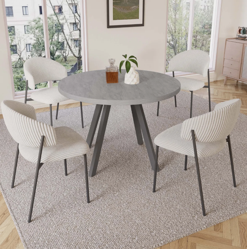 Upholstered Dining Chairs (Set of 4) - New in box