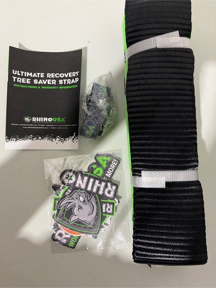 Rhino USA 3" x 8' Tree Saver Tow Strap –31,518 lb Break Strength - photo 4