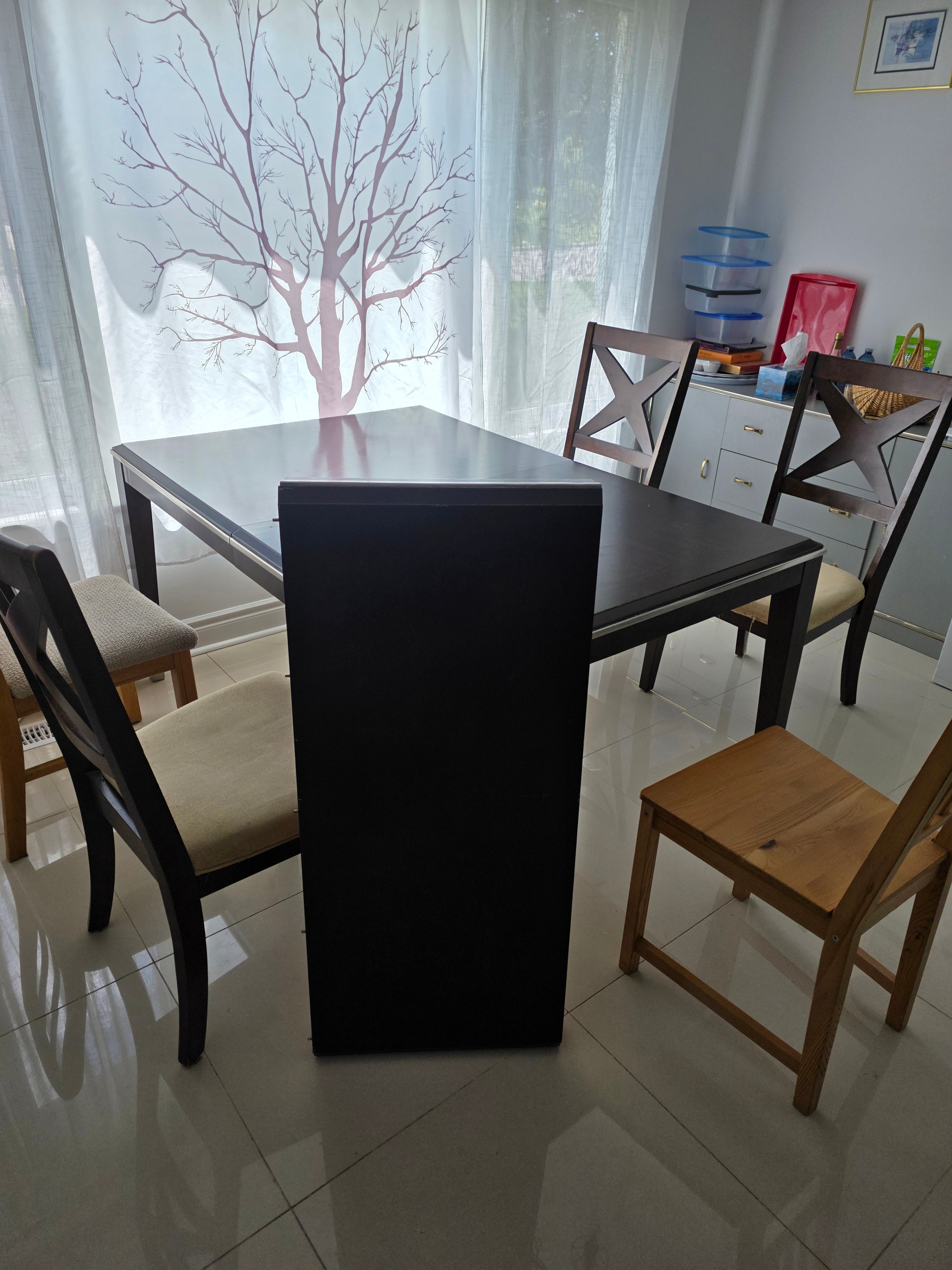 Solid Wood Dining Table + Chairs Set - photo 5