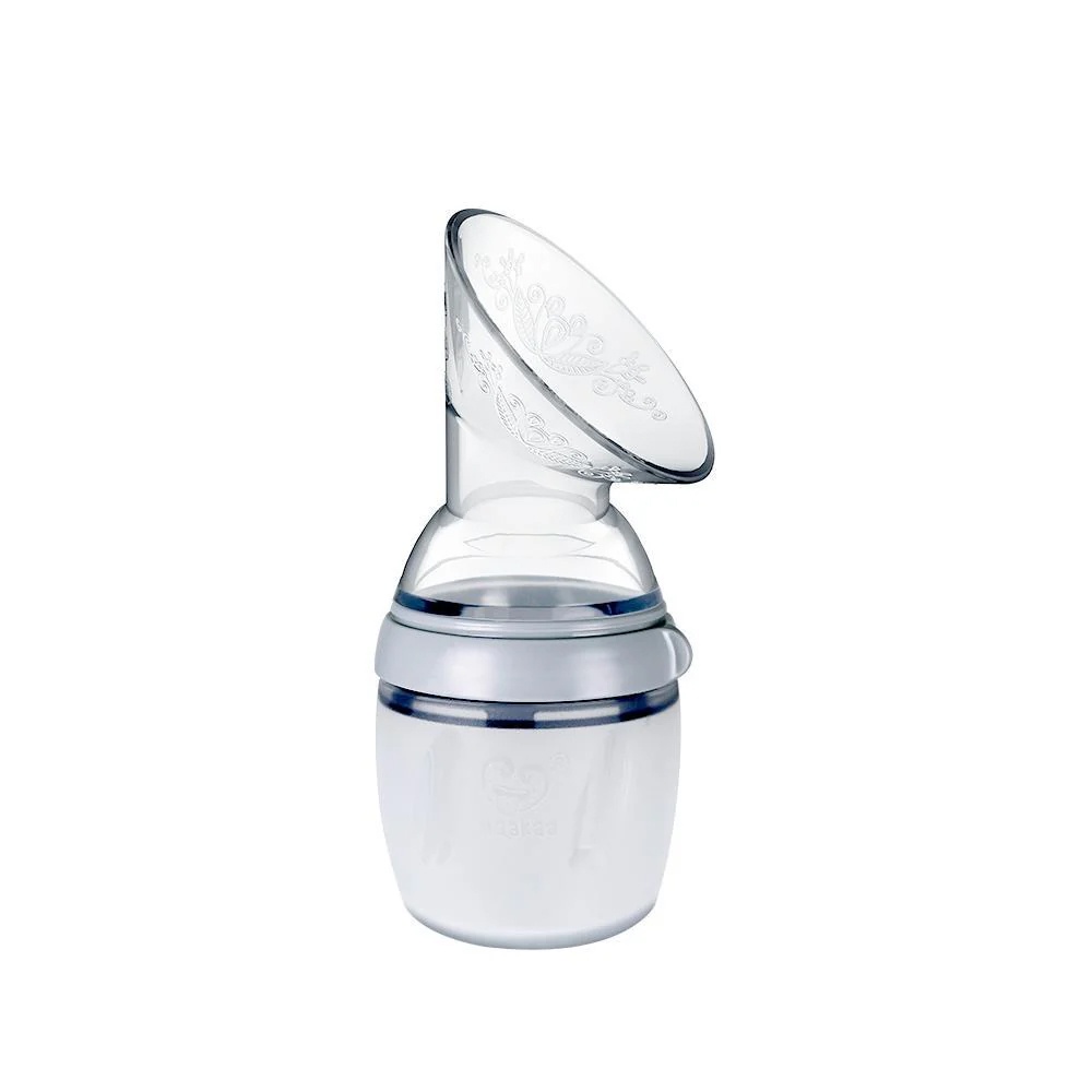 Haakaa Milk Collector Manual Pump with Lid - photo 2