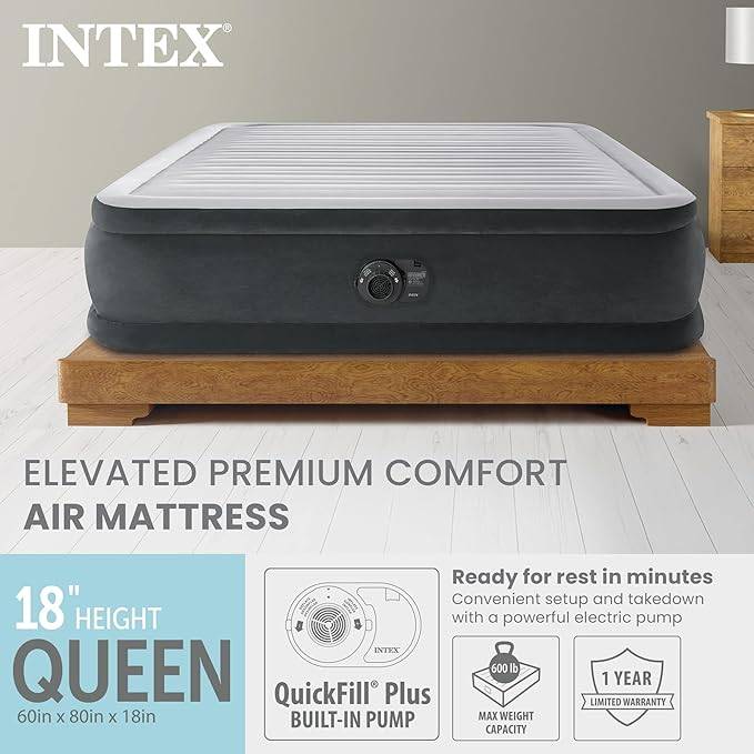 Dura-Beam Deluxe Comfort-Plush Elevated Air Mattress