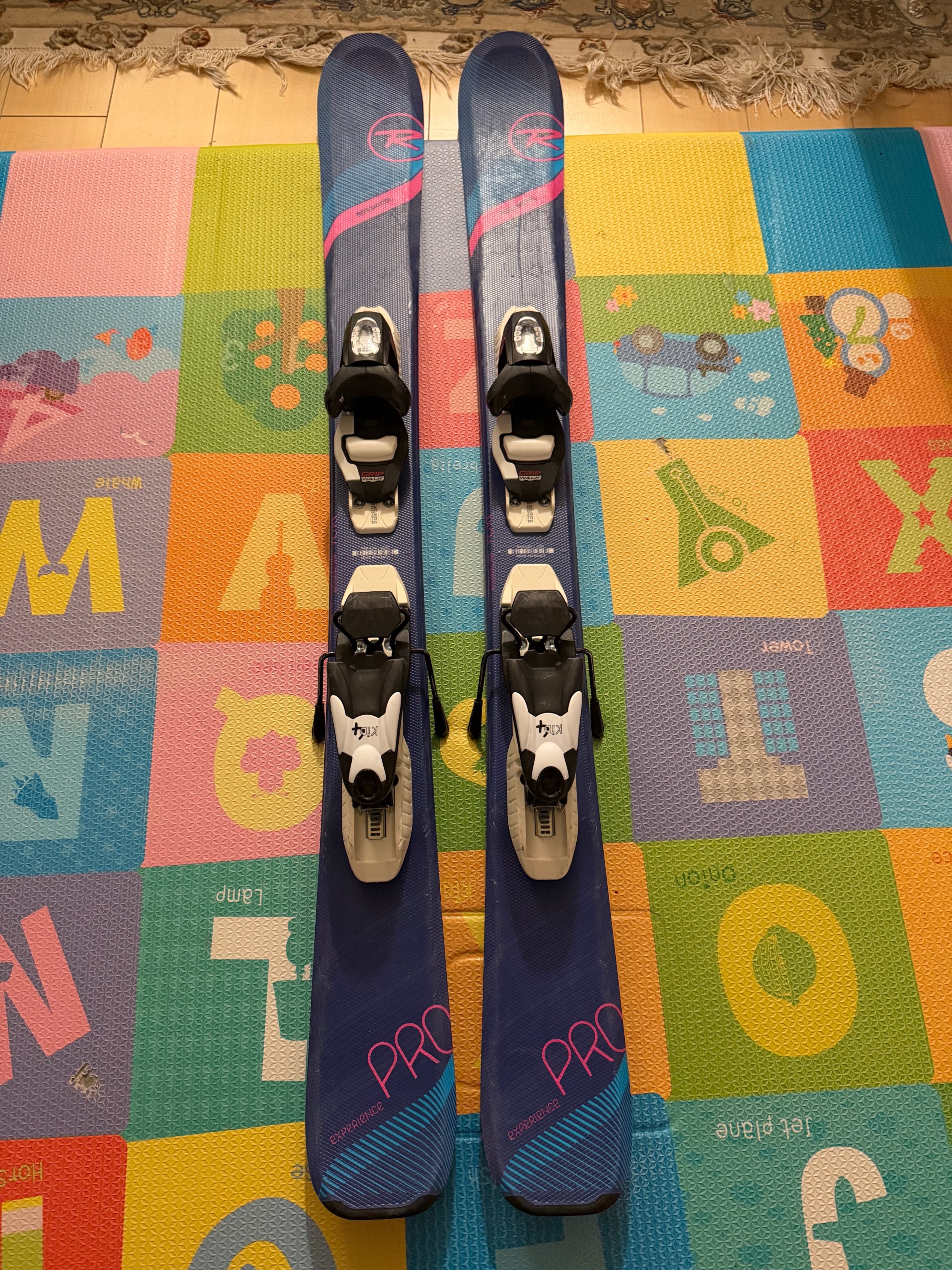 Rossignol Experience Pro Kids Skis 104cm + Look Bindings