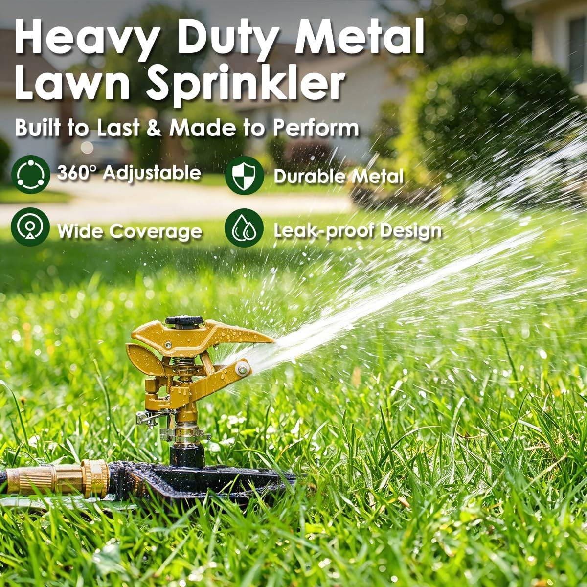FANHAO Heavy Duty Pulsating Impact Sprinkler - photo 3