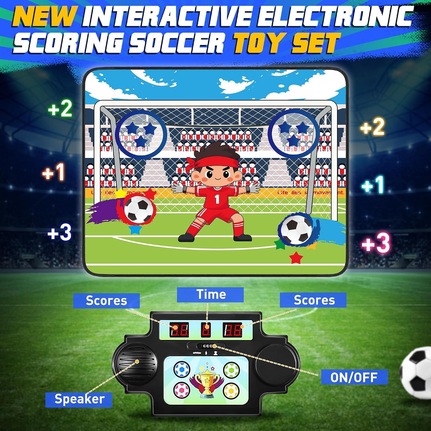 Indoor & Outdoor Soccer Game Playmat for Kids Age 3+ - photo 4