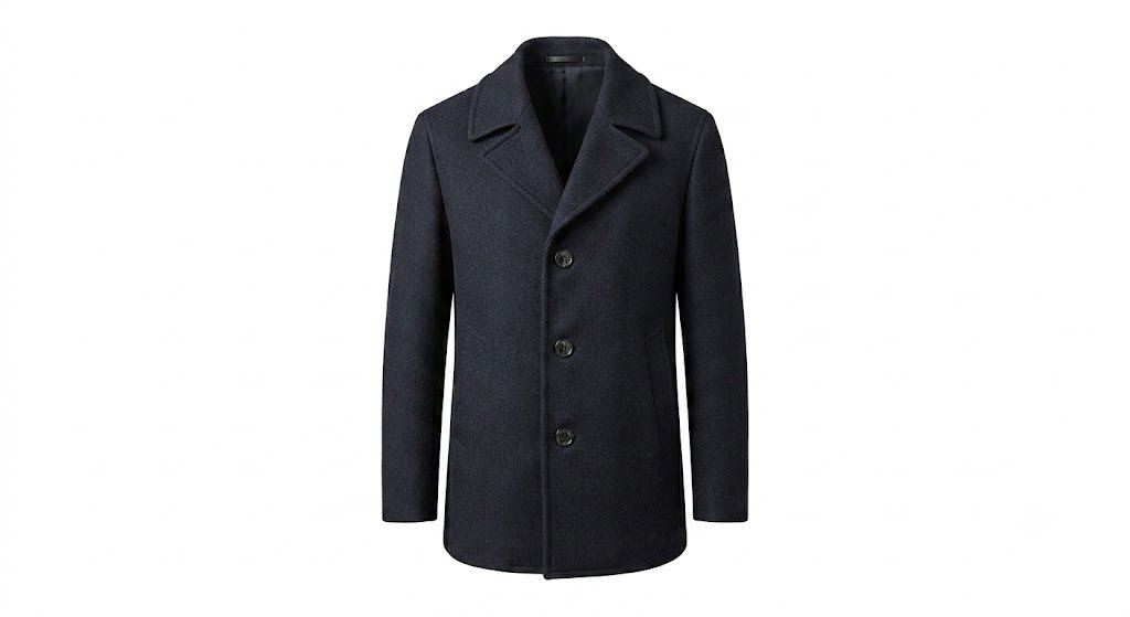 Studio Design Par Hilary Radley Wool Car Coat Jacket Size M