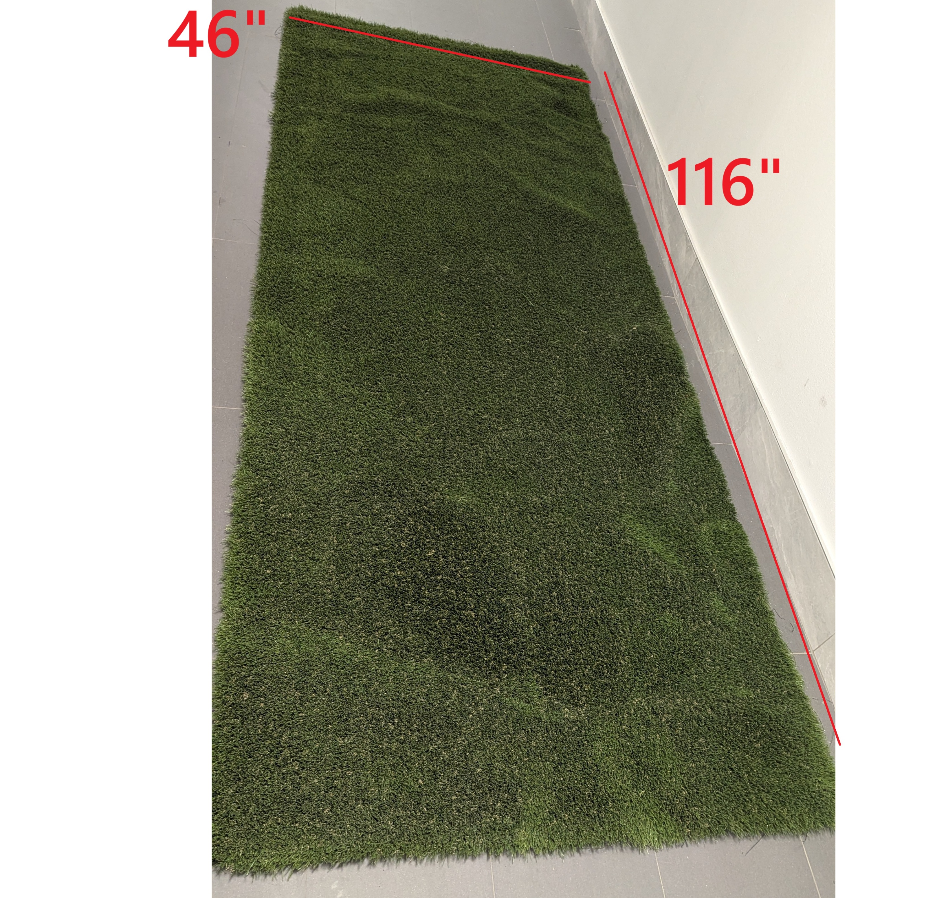Artificial Grass Runner Rug Mat Carpet Turf Patio Balcony