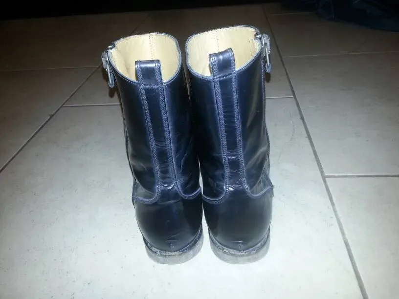 Authentic Designer Vintage Leather Boots Maison Martin Margiela - photo 2