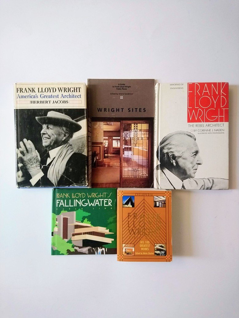 Frank Lloyd Wright books!